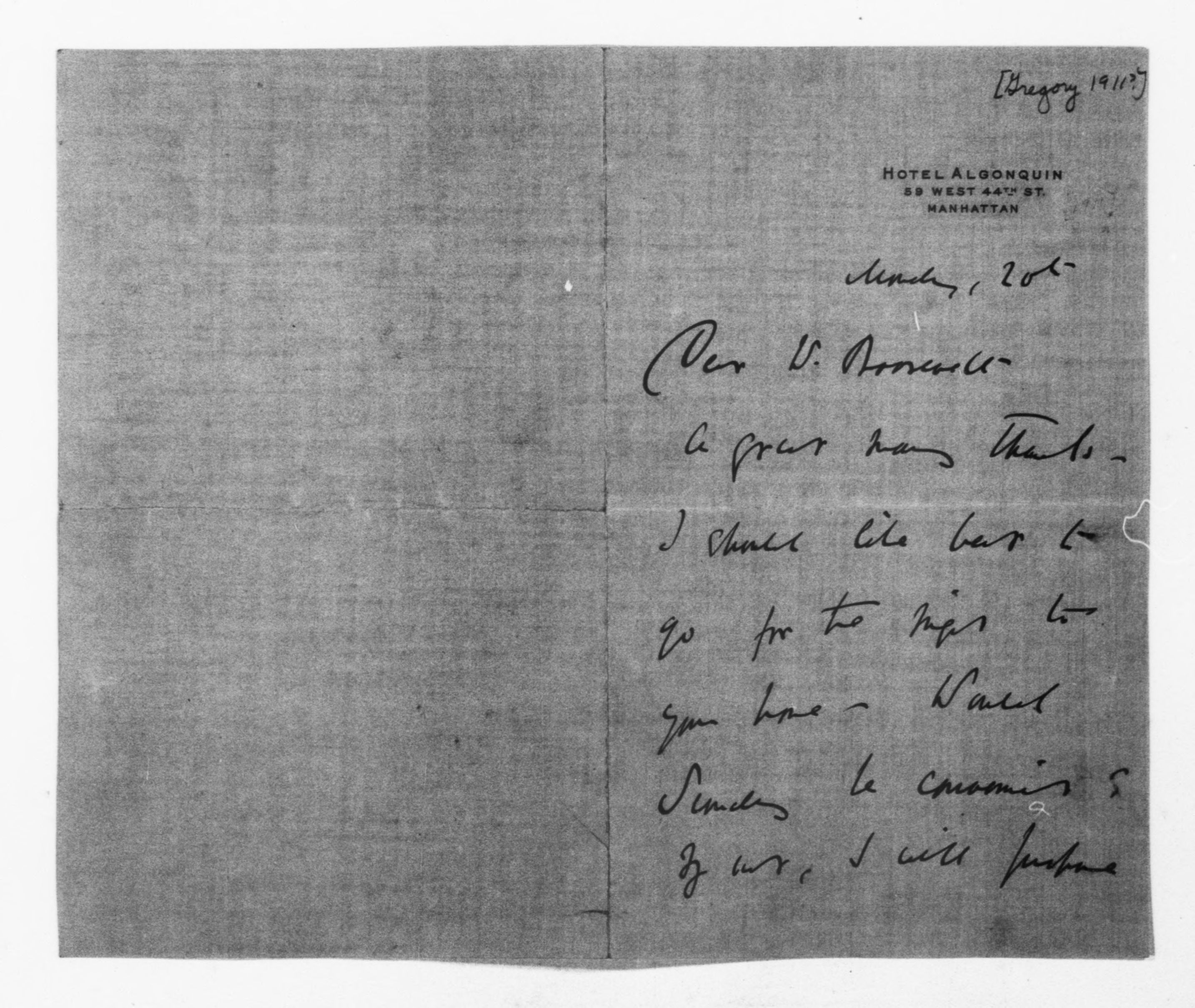 Scanned image of the current content page