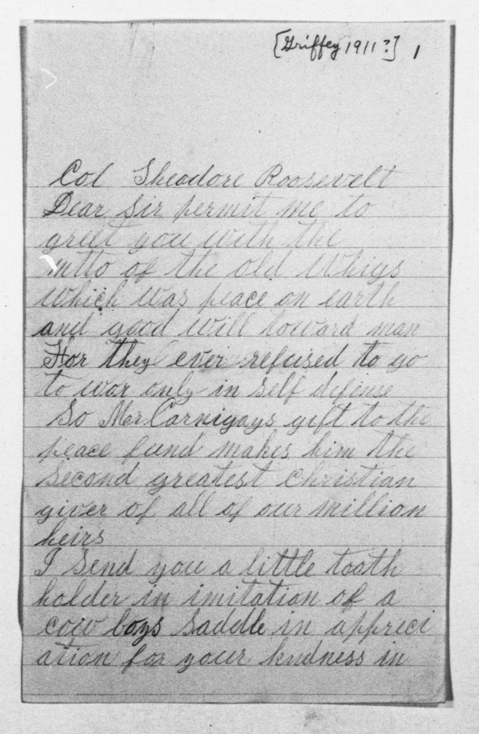 Scanned image of the current content page