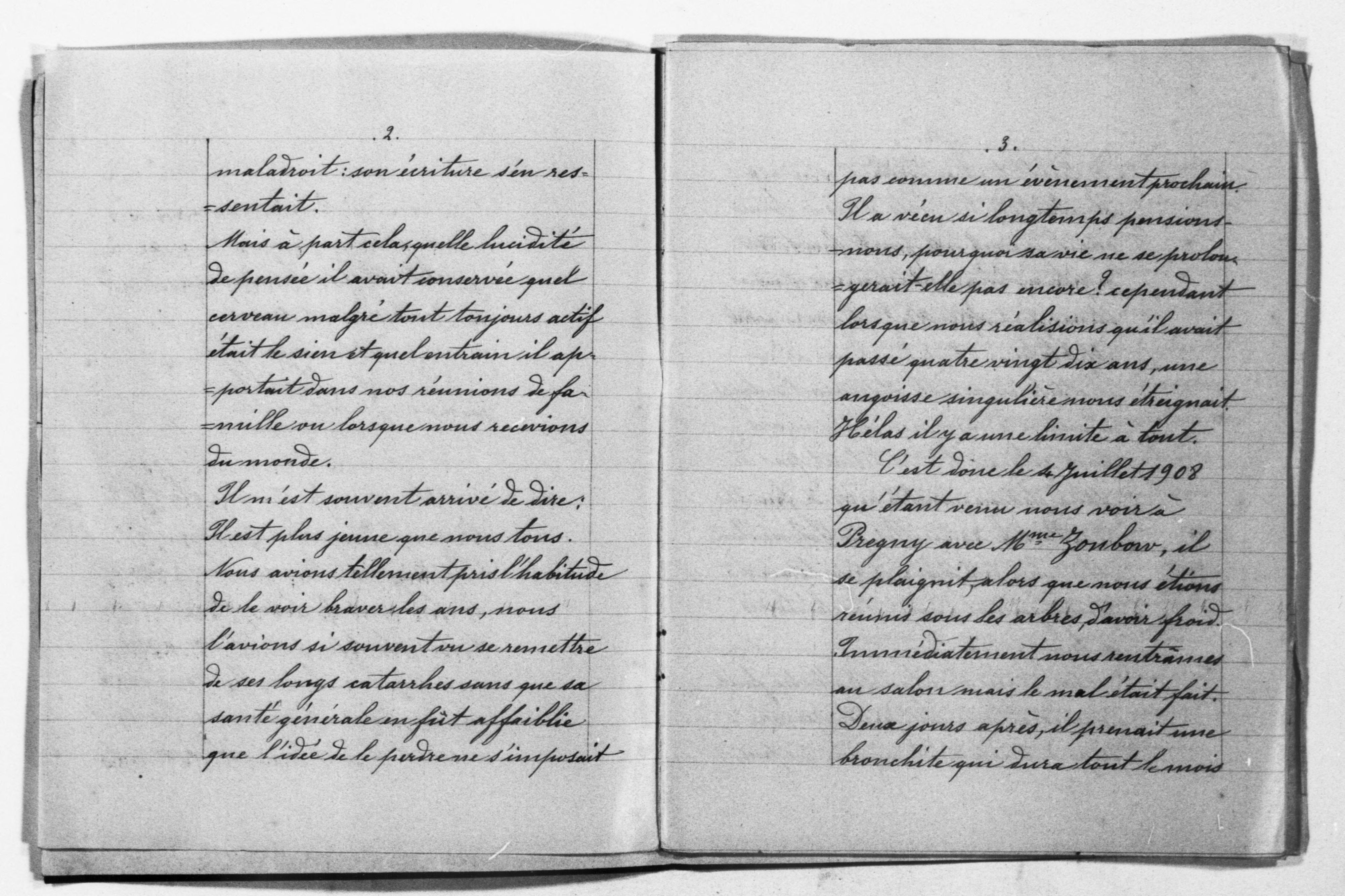 Scanned image of the current content page