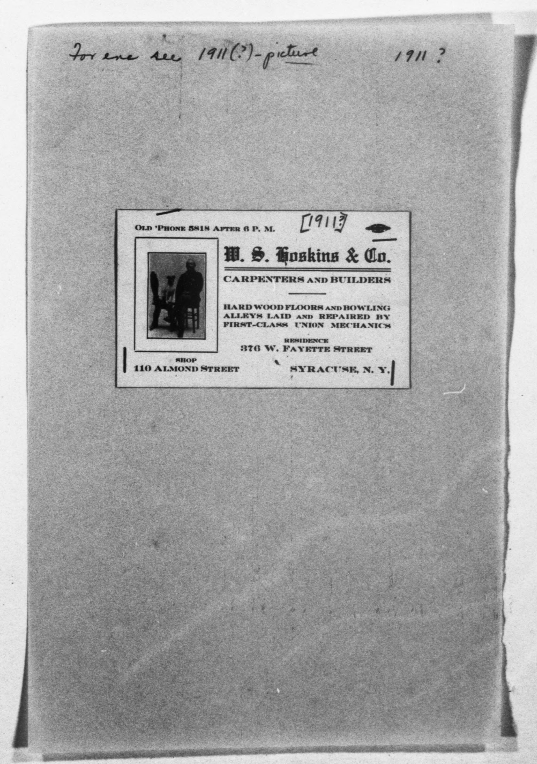 Scanned image of the current content page