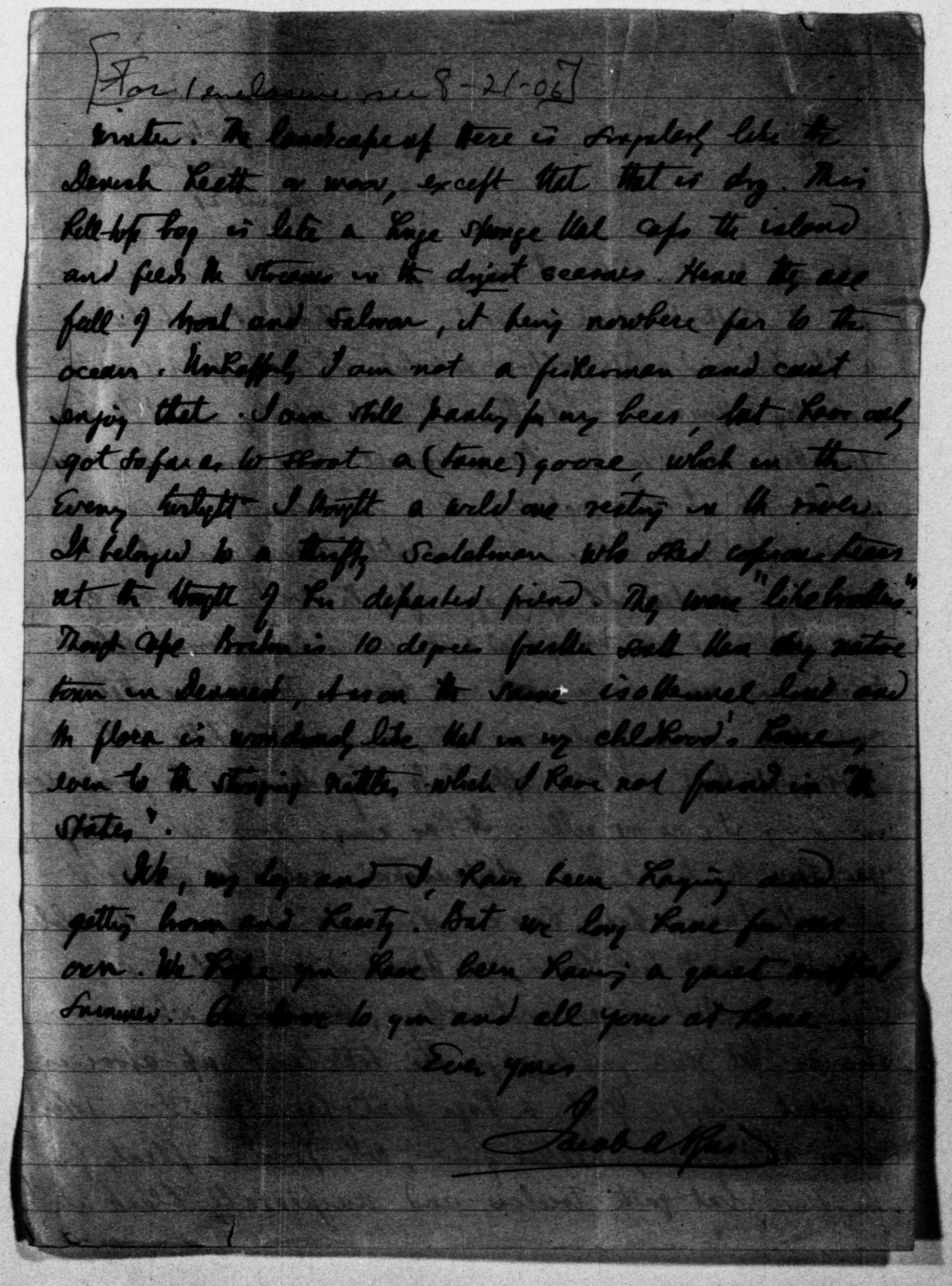 Scanned image of the current content page