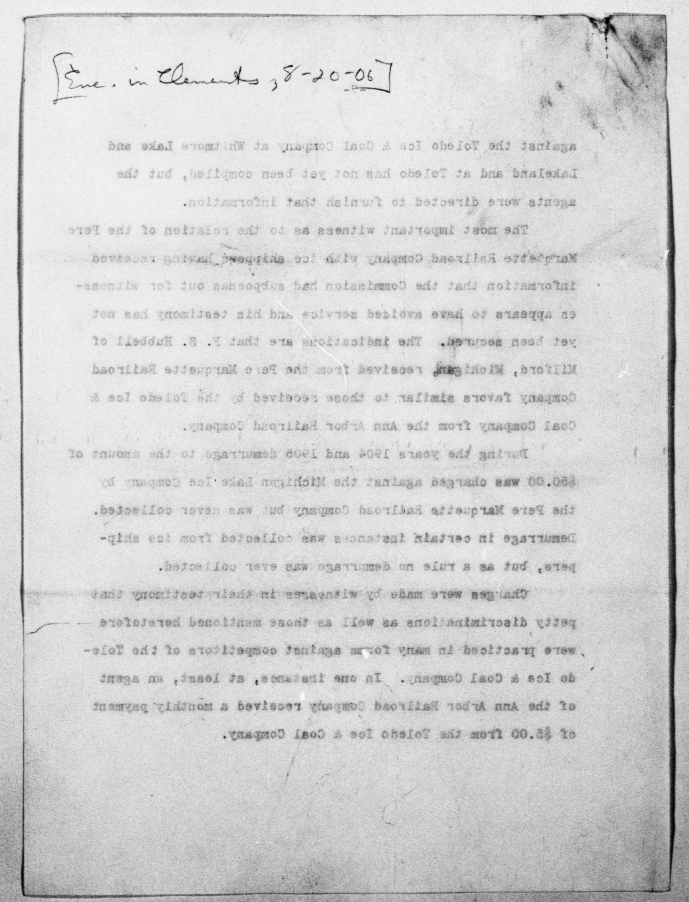 Scanned image of the current content page