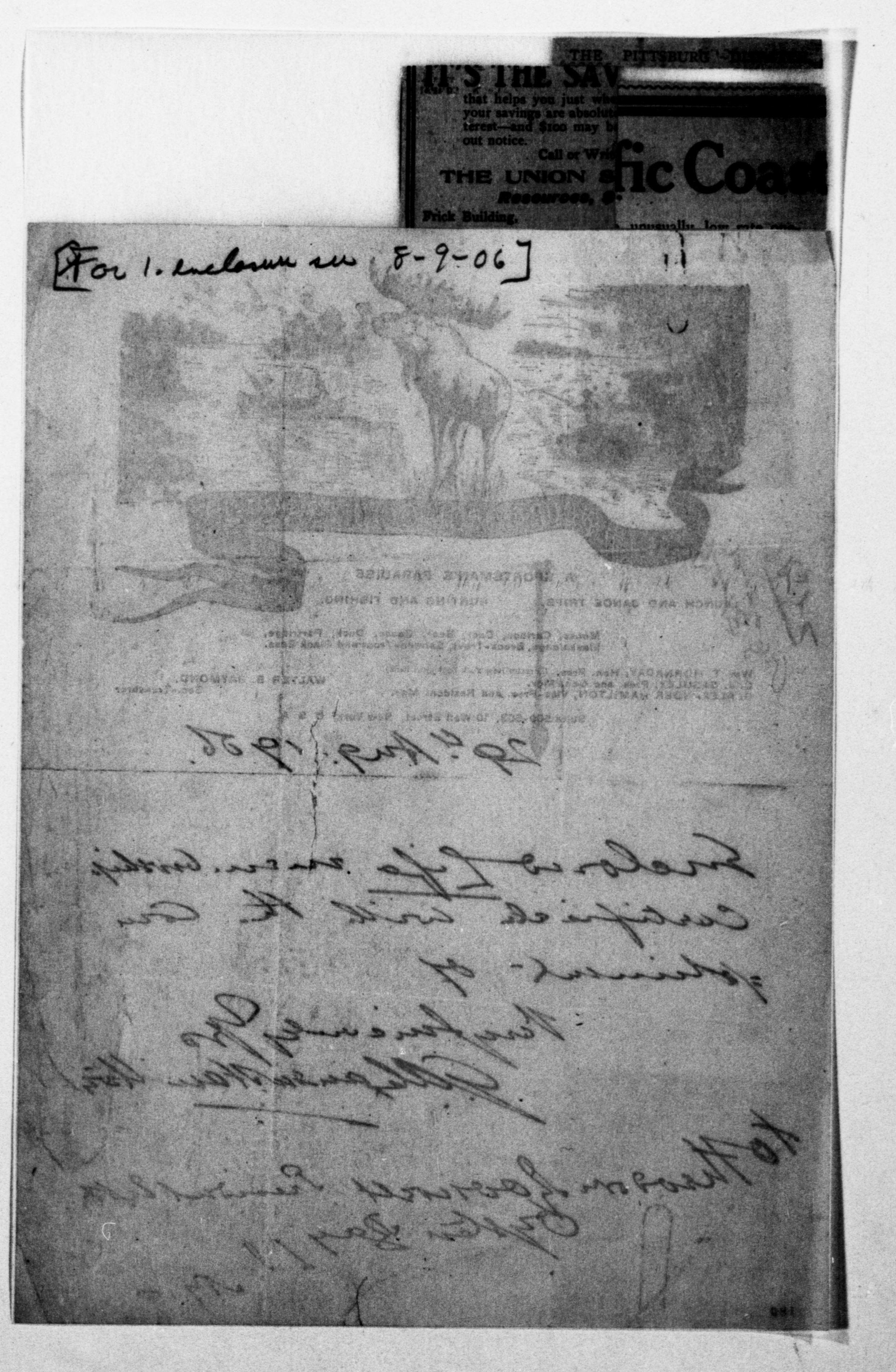 Scanned image of the current content page