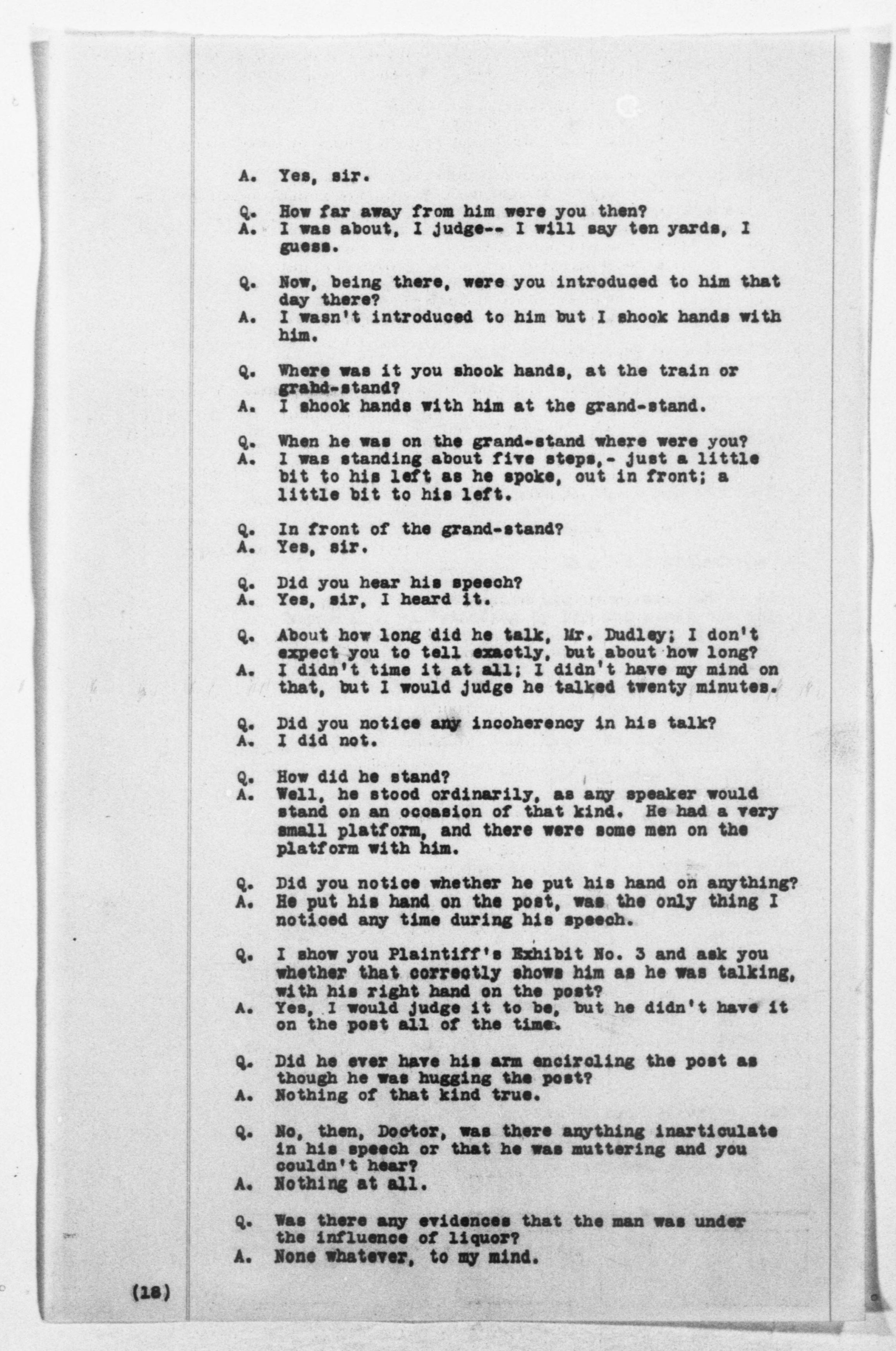 Scanned image of the current content page