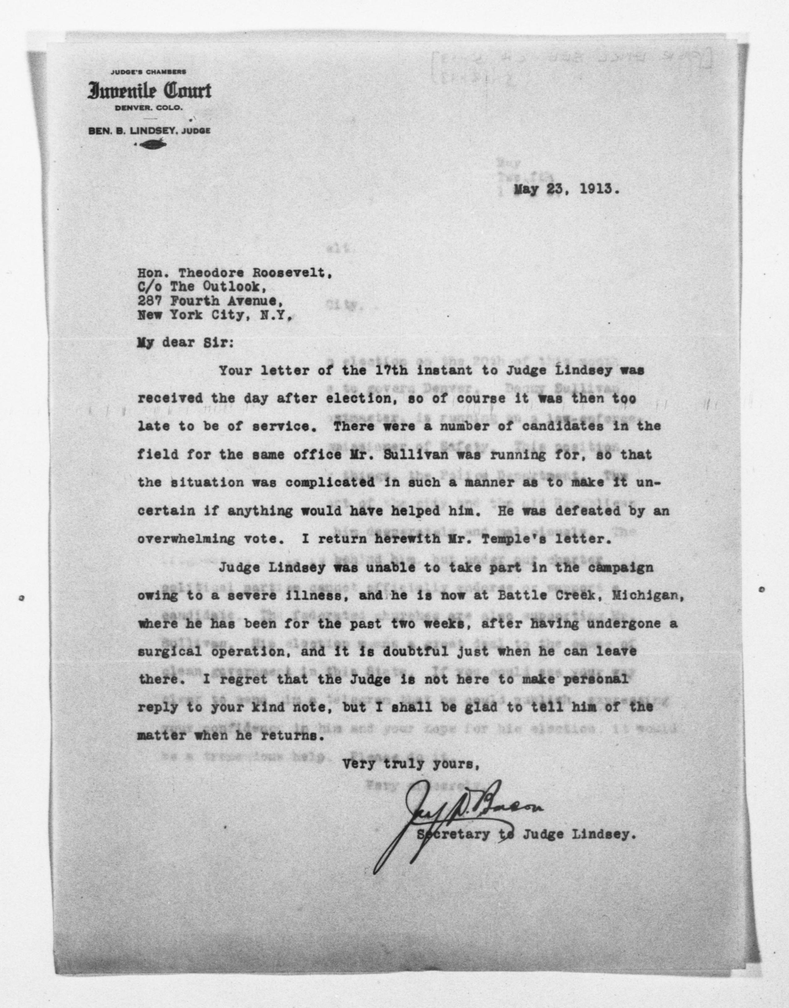 Scanned image of the current content page