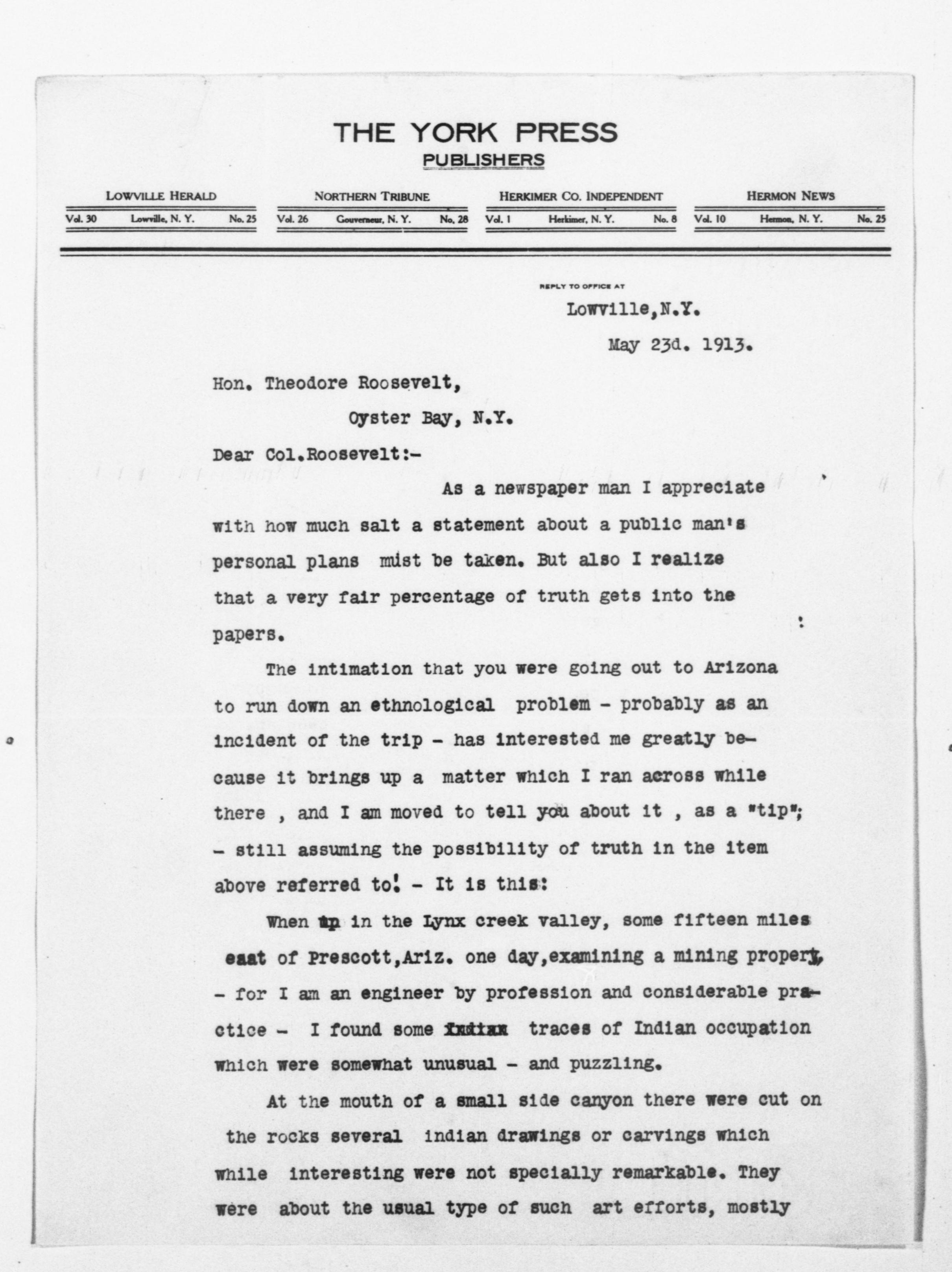 Scanned image of the current content page