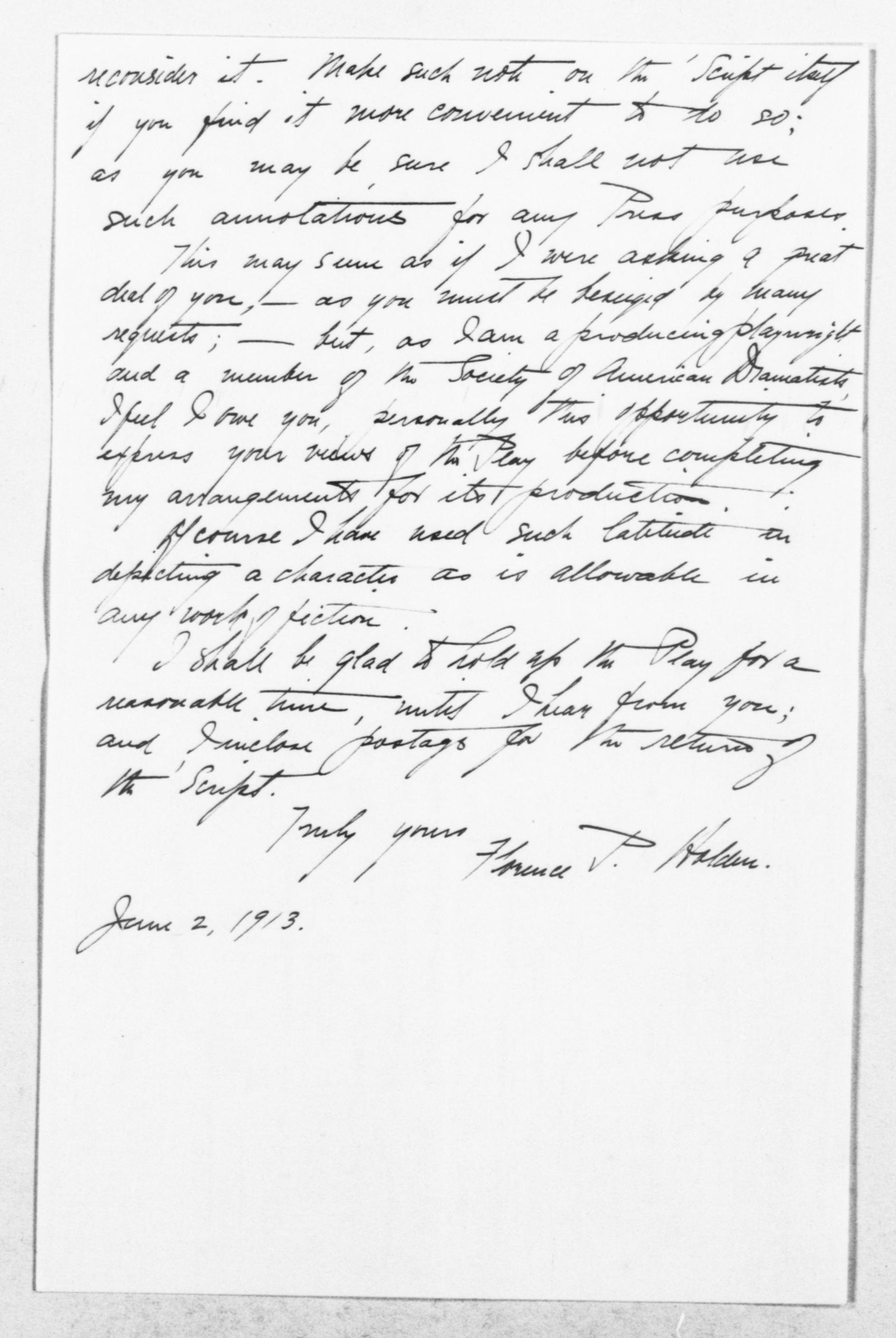 Scanned image of the current content page