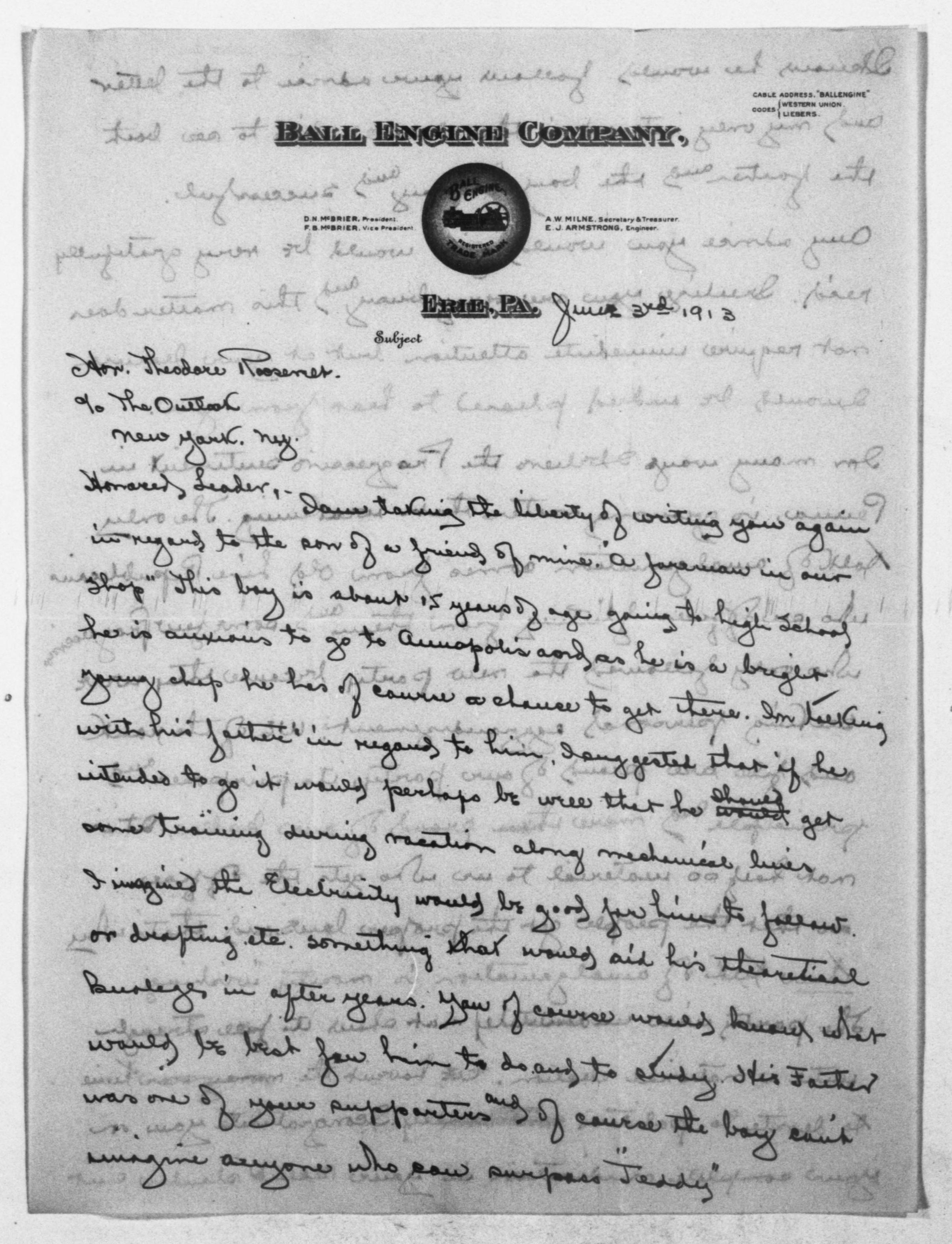 Scanned image of the current content page