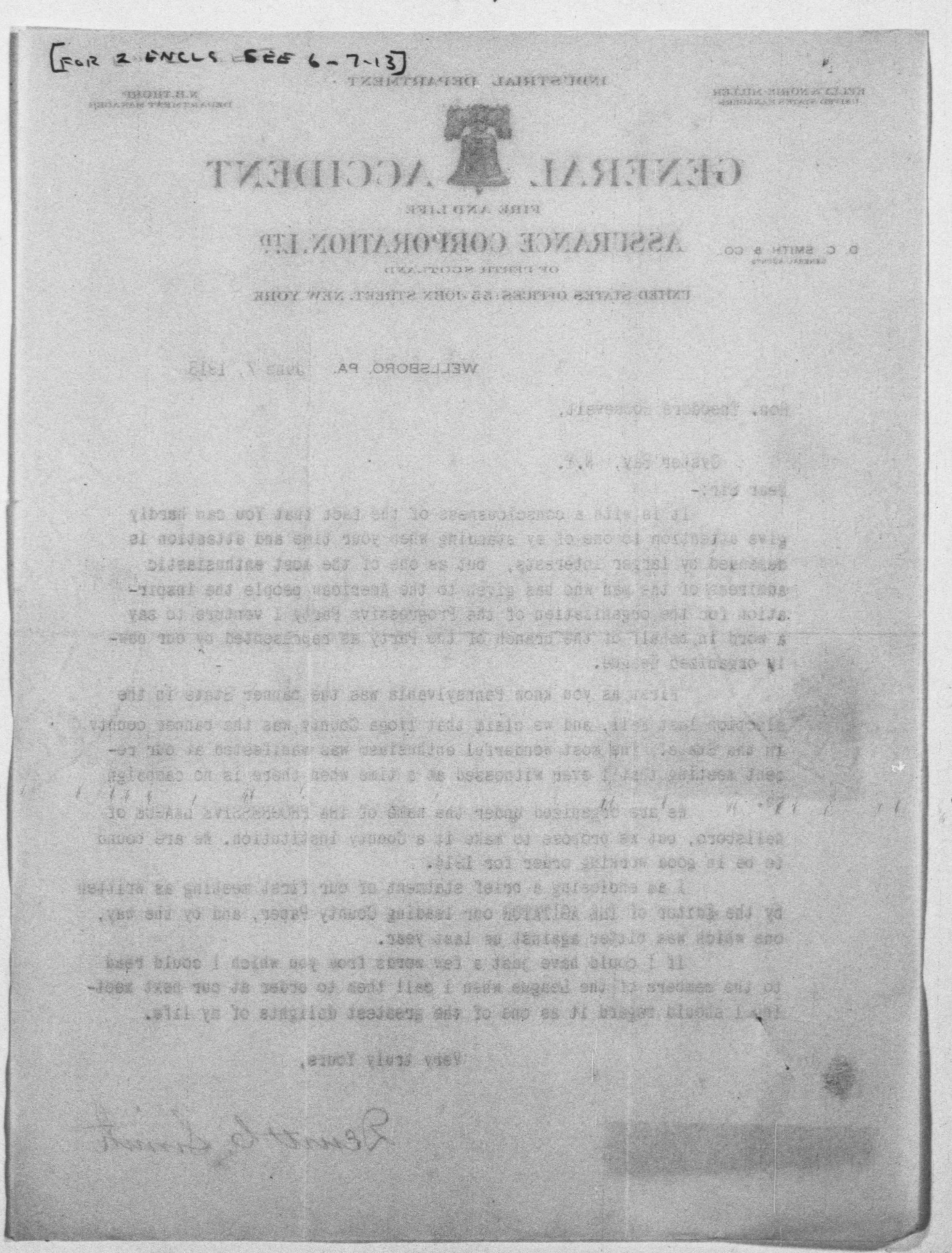 Scanned image of the current content page