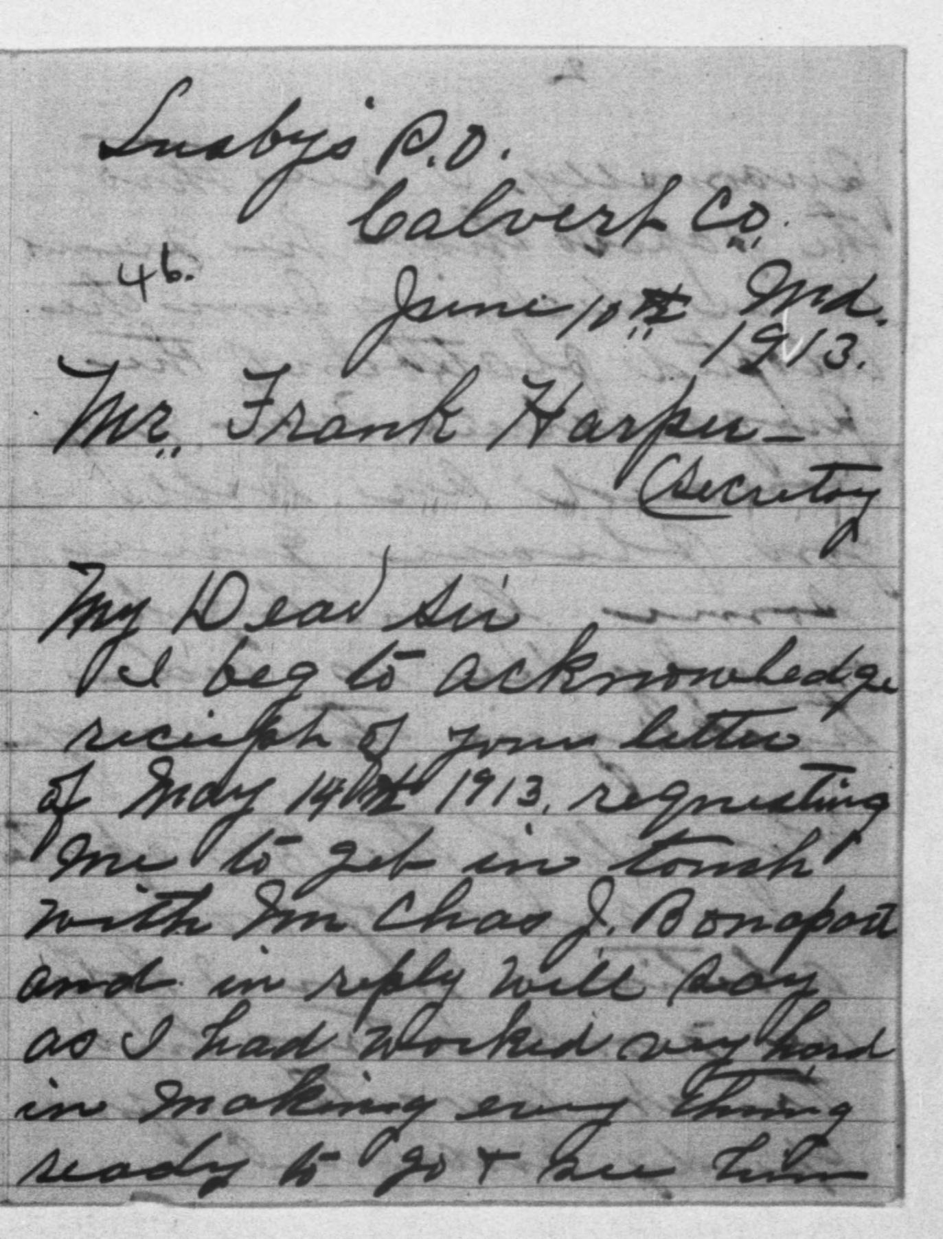 Scanned image of the current content page