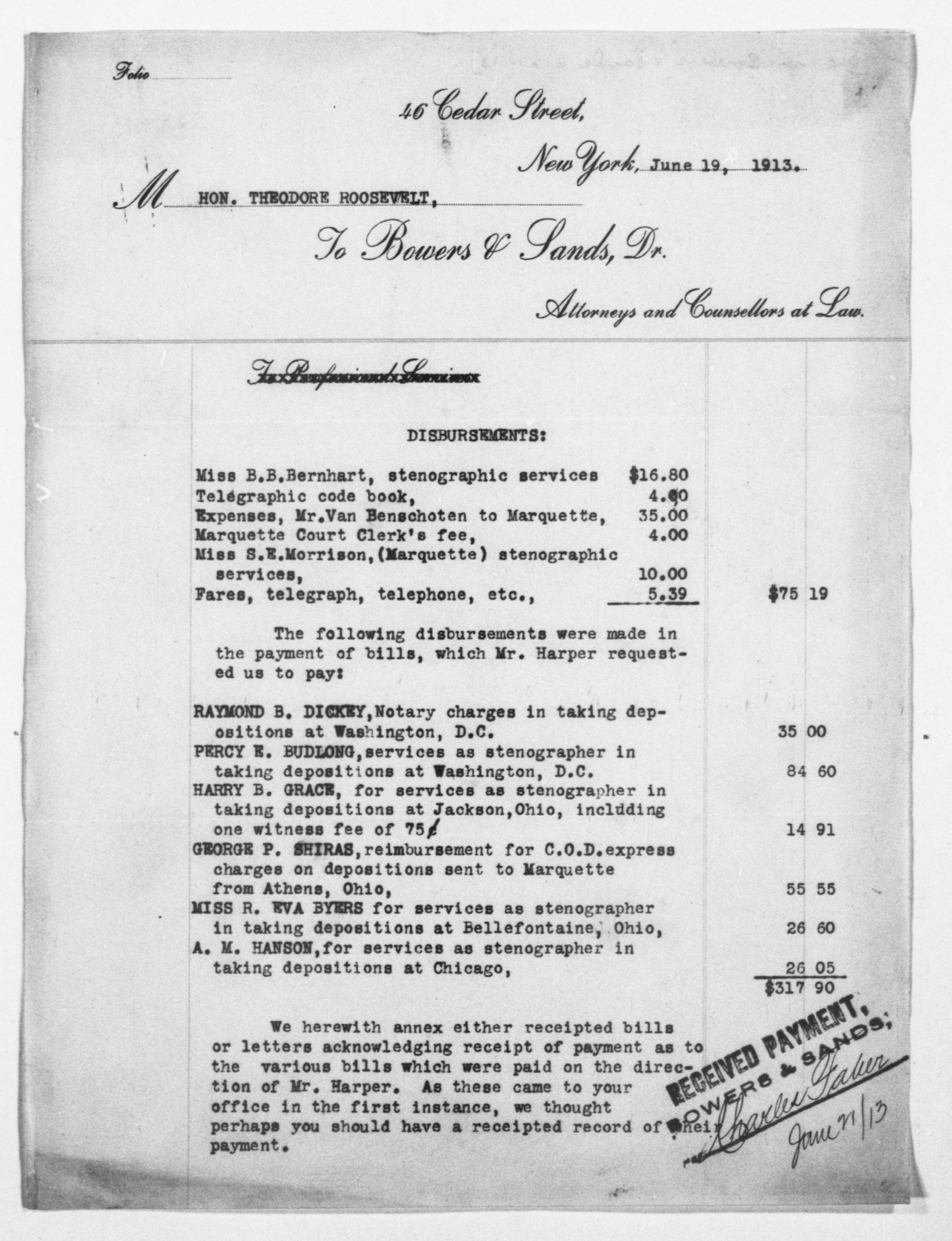 Scanned image of the current content page