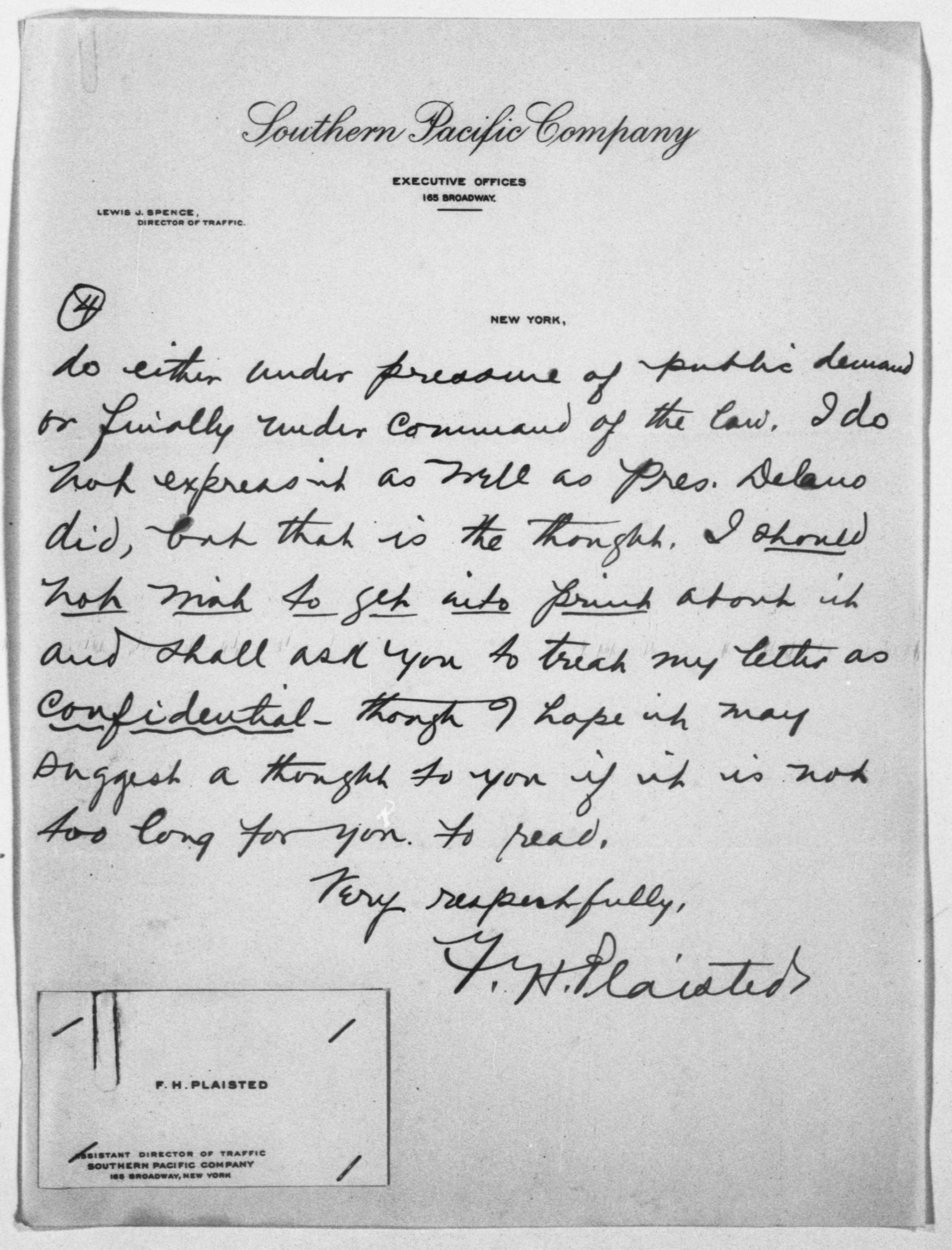 Scanned image of the current content page