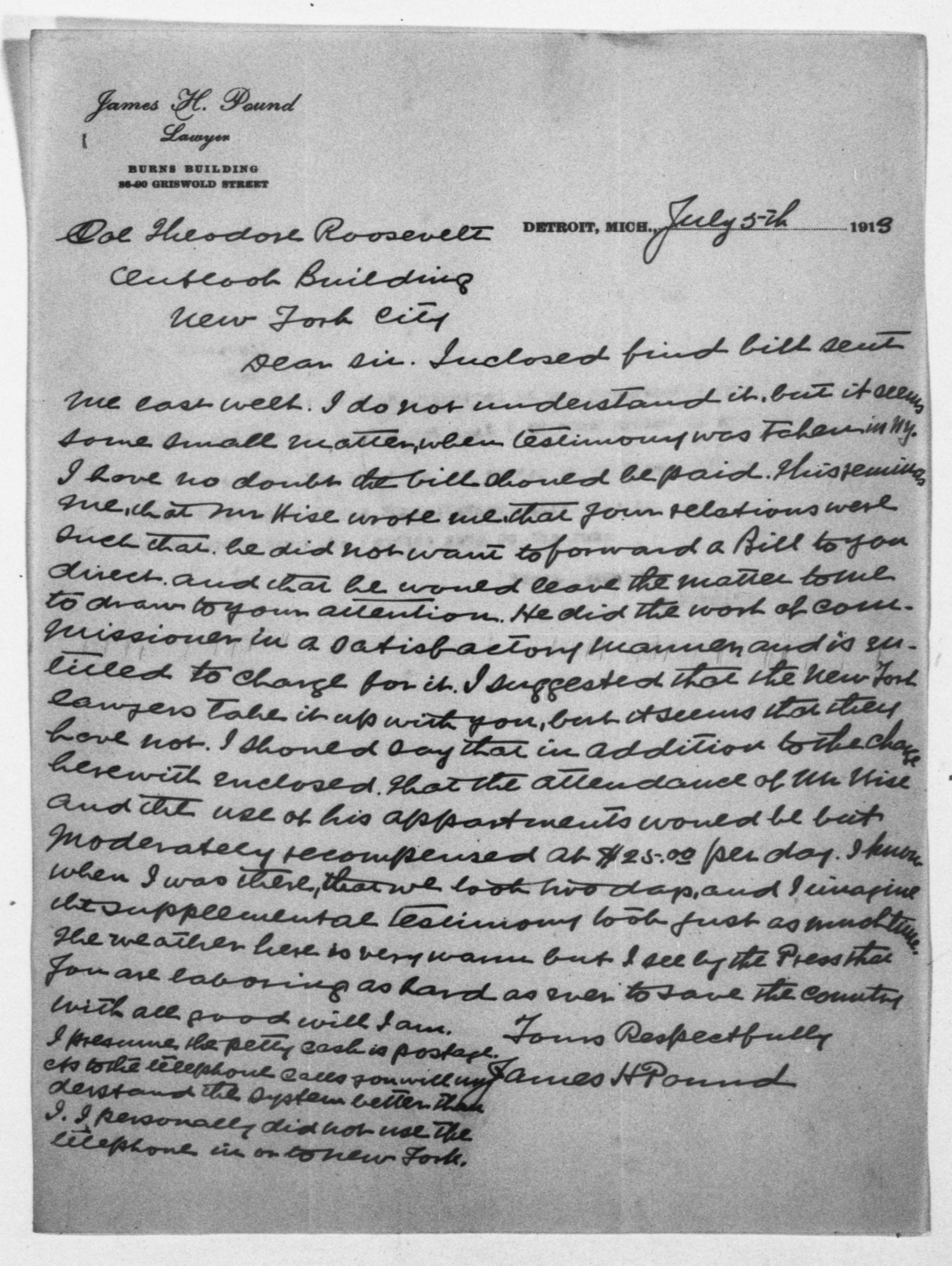 Scanned image of the current content page