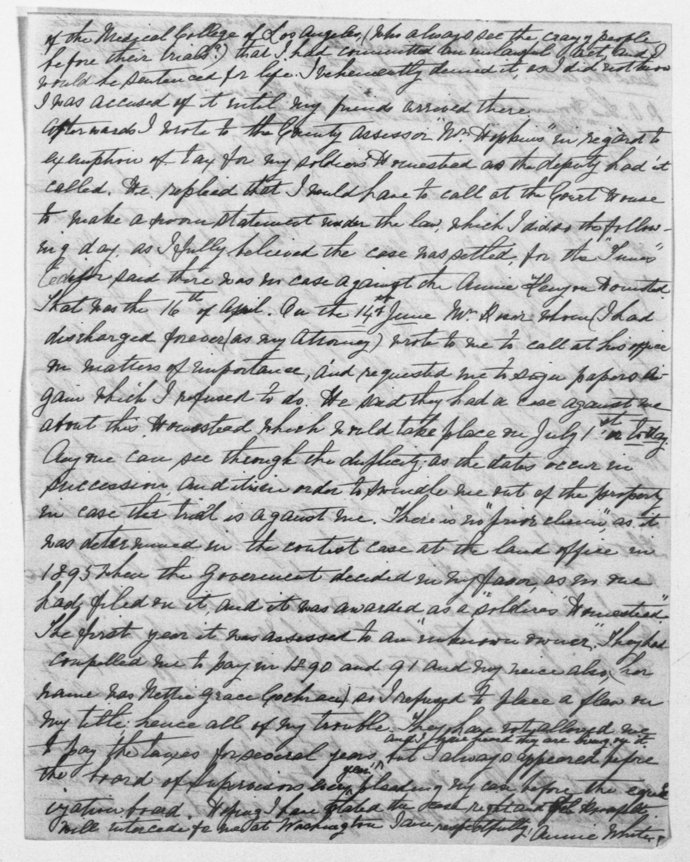 Scanned image of the current content page
