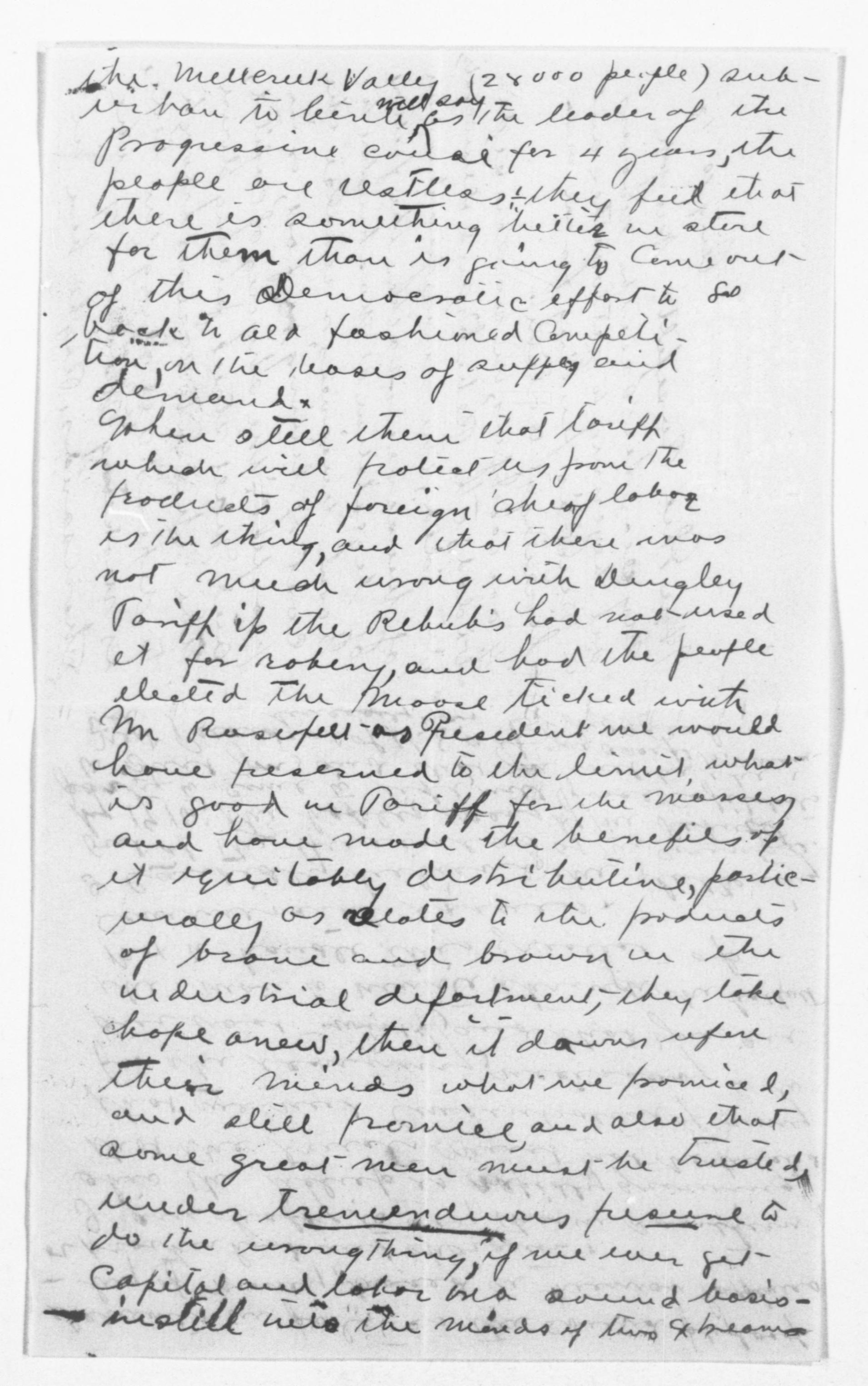 Scanned image of the current content page