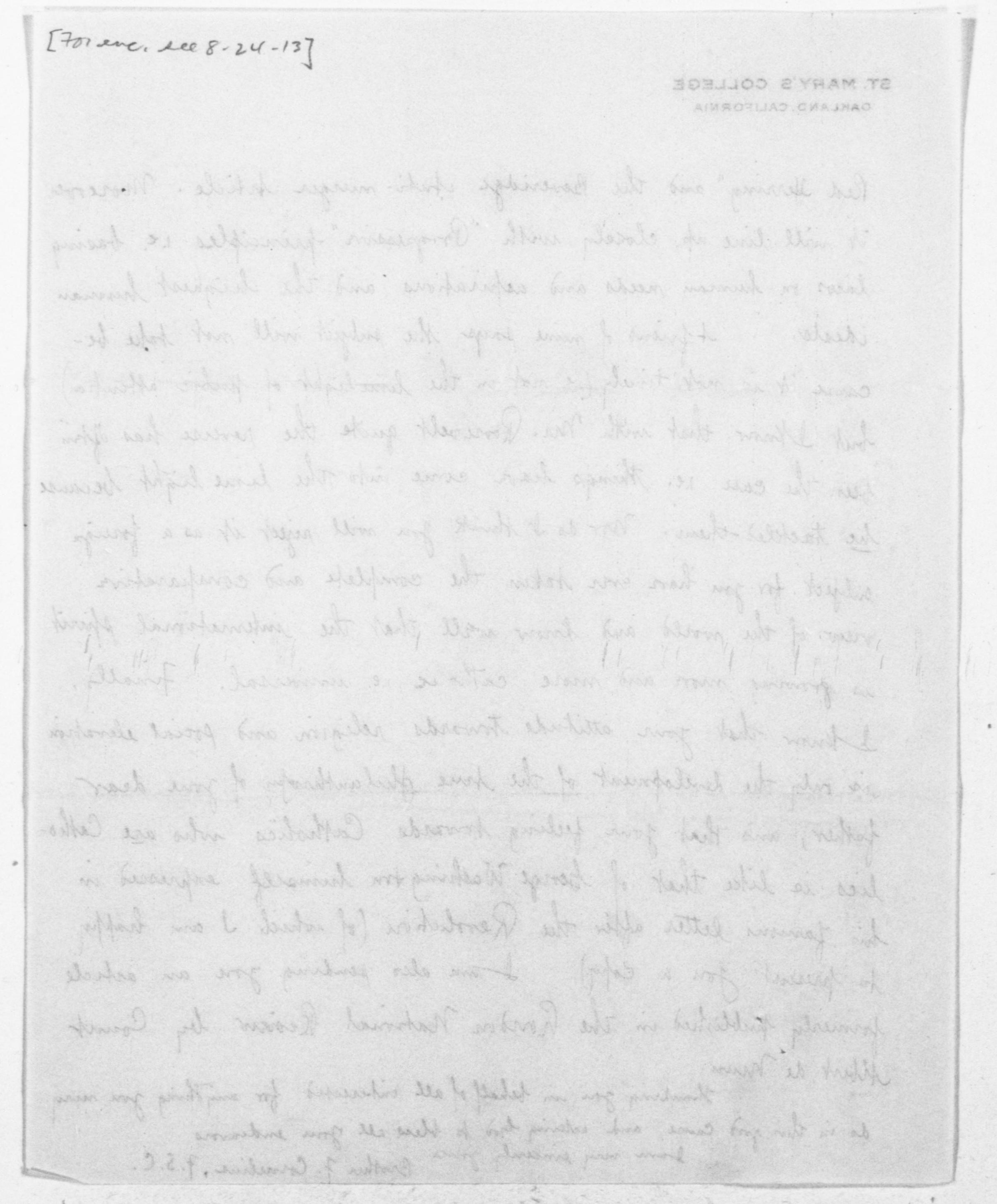 Scanned image of the current content page