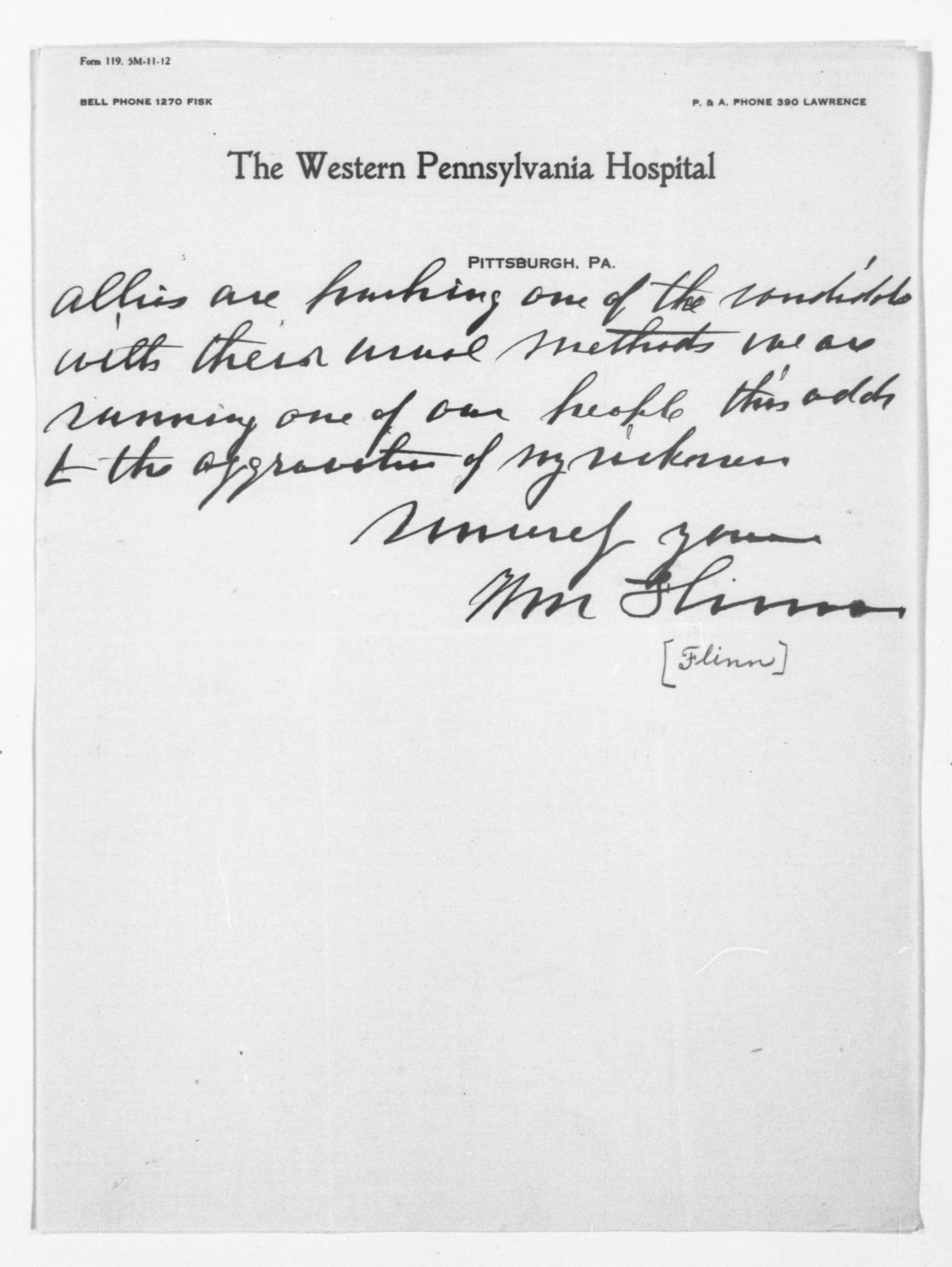 Scanned image of the current content page