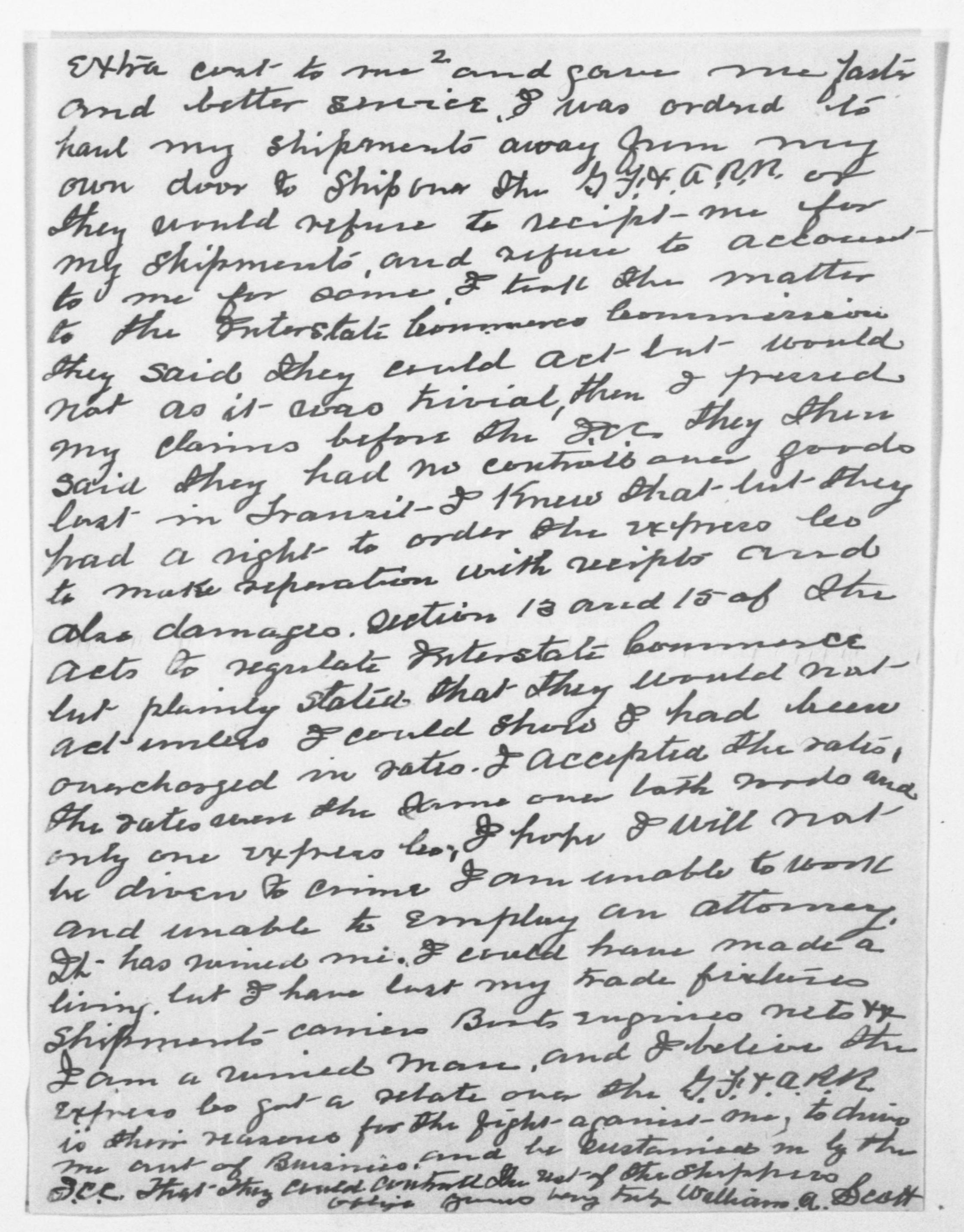 Scanned image of the current content page