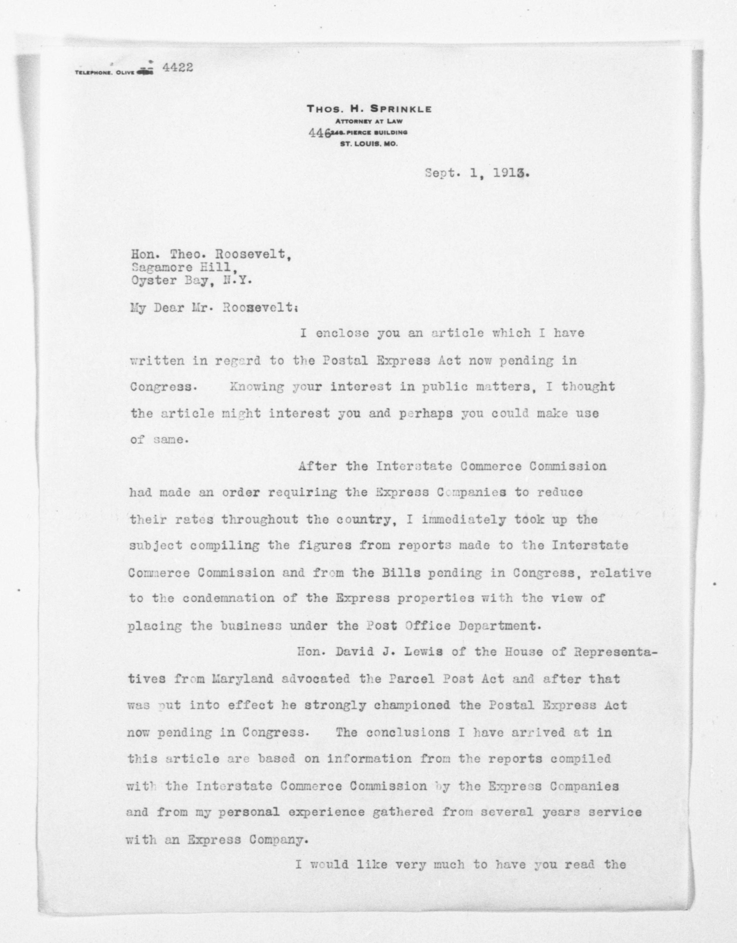 Scanned image of the current content page