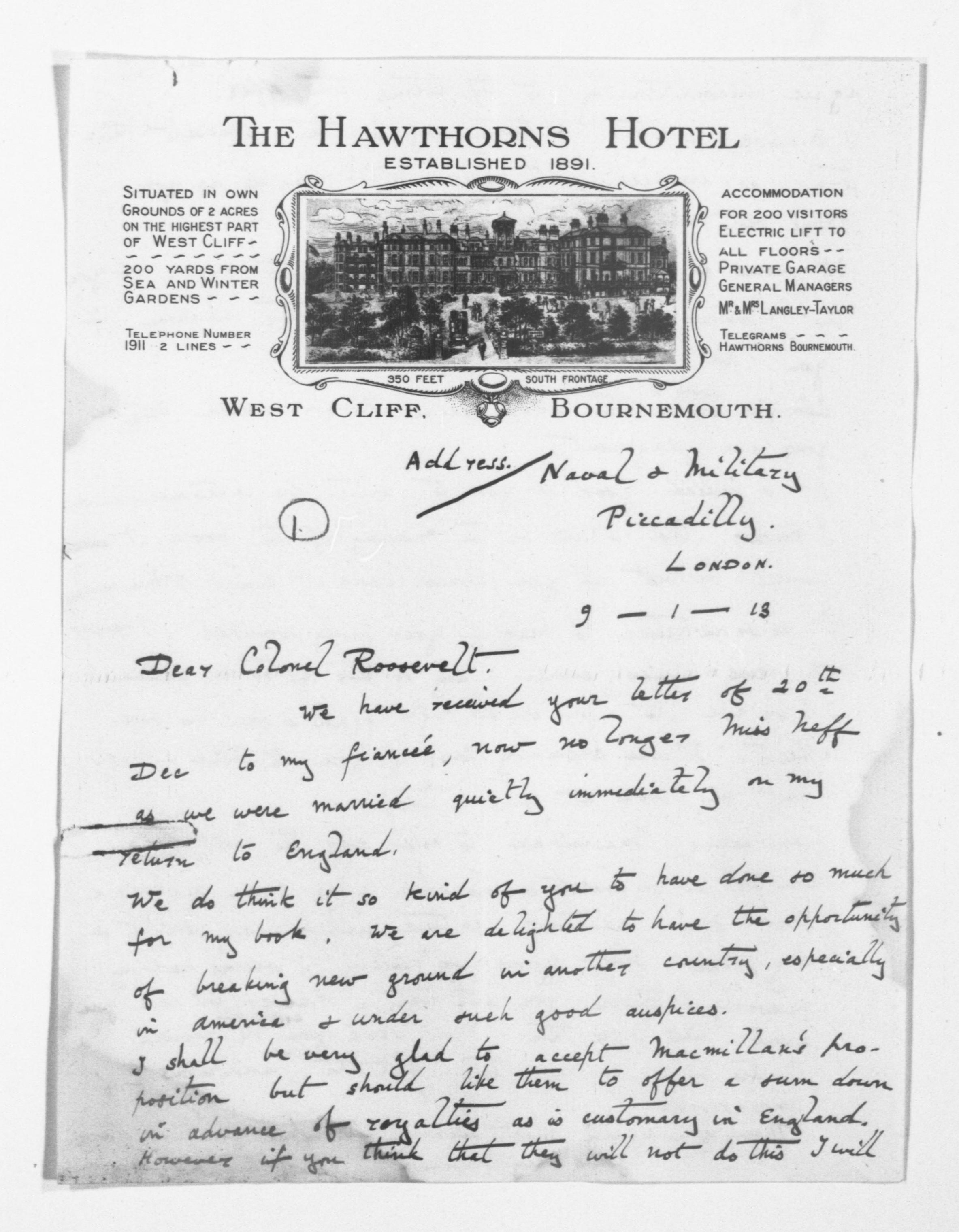 Scanned image of the current content page