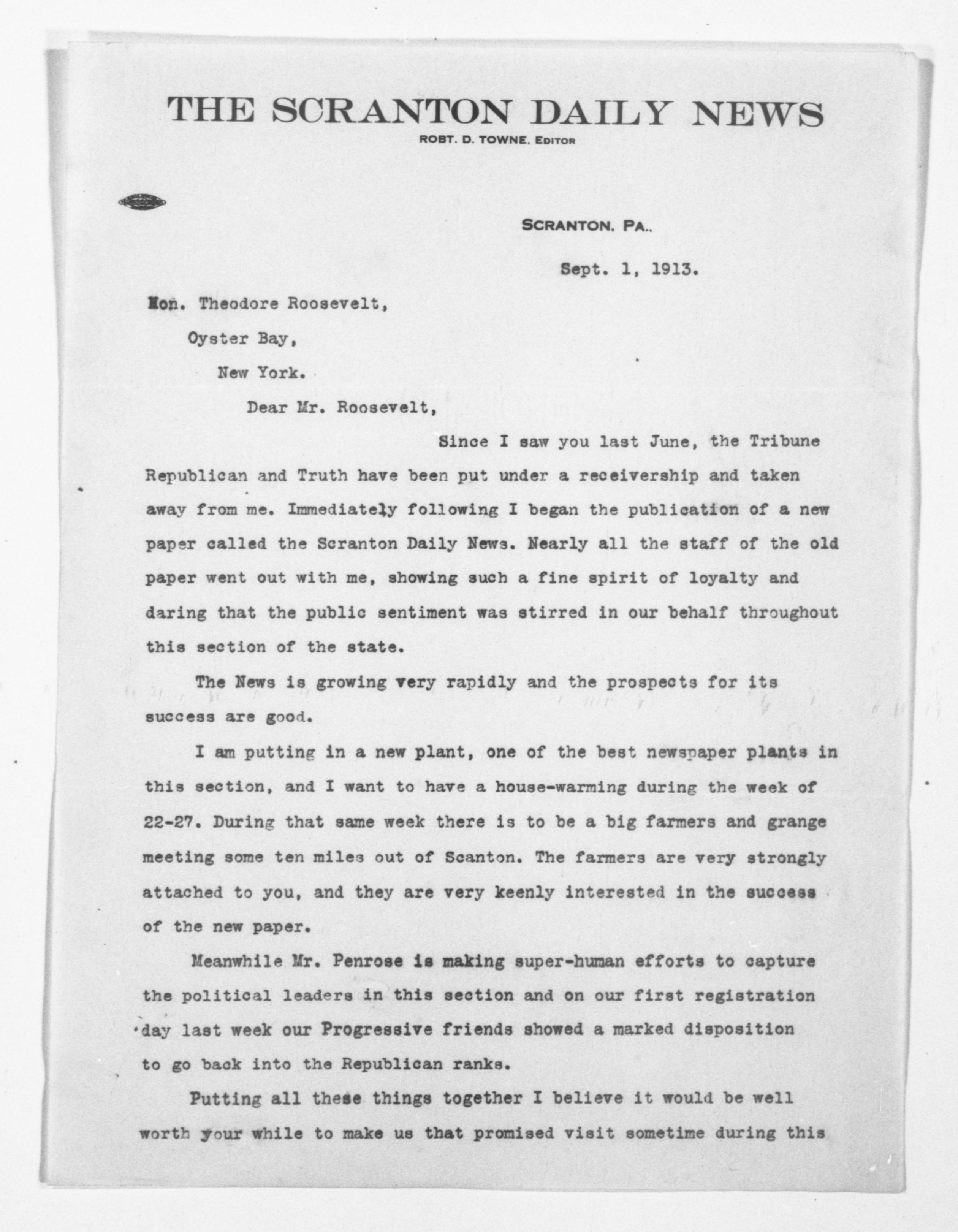 Scanned image of the current content page