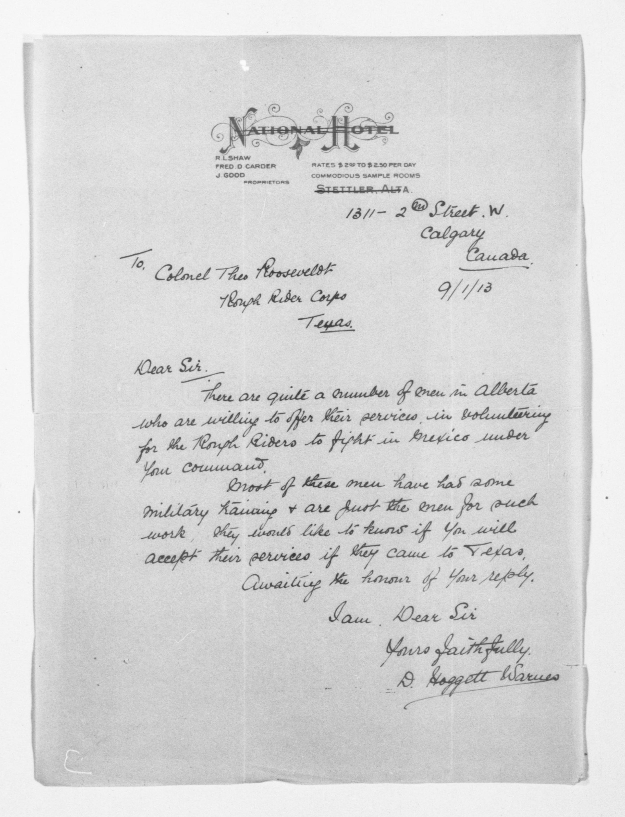 Scanned image of the current content page