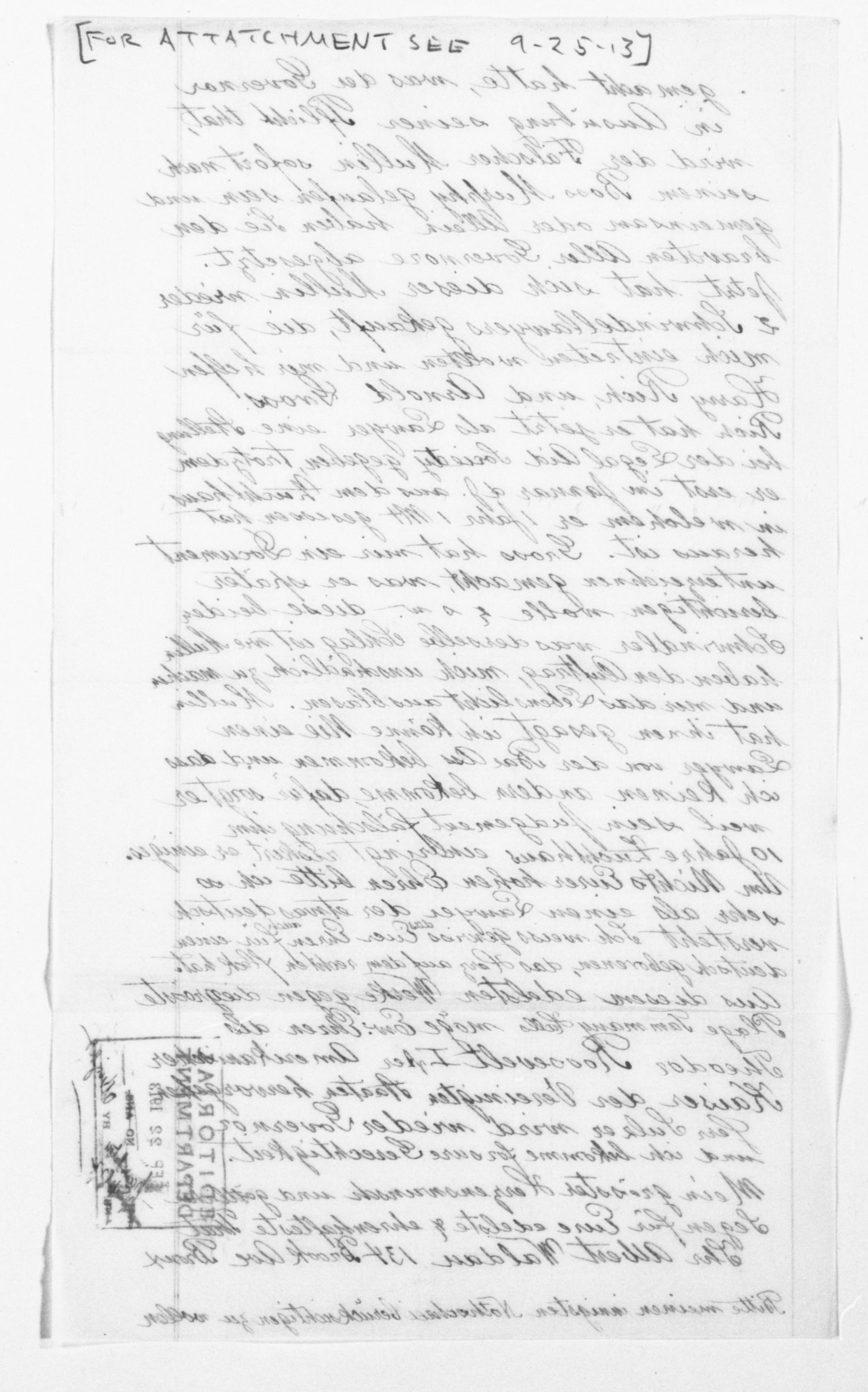 Scanned image of the current content page