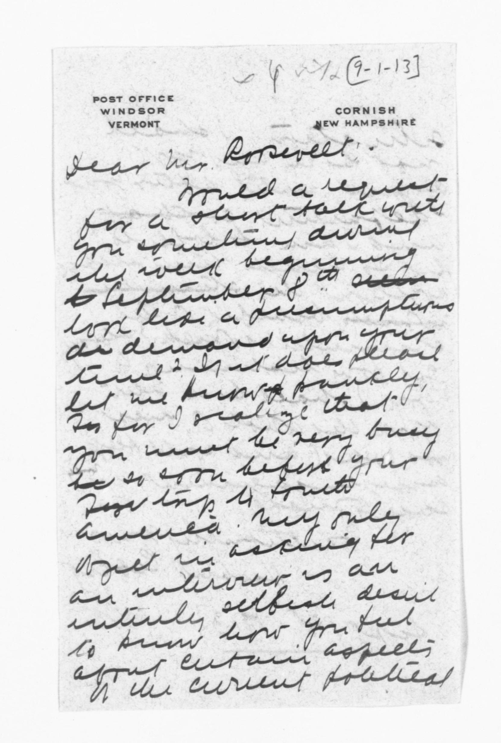 Scanned image of the current content page