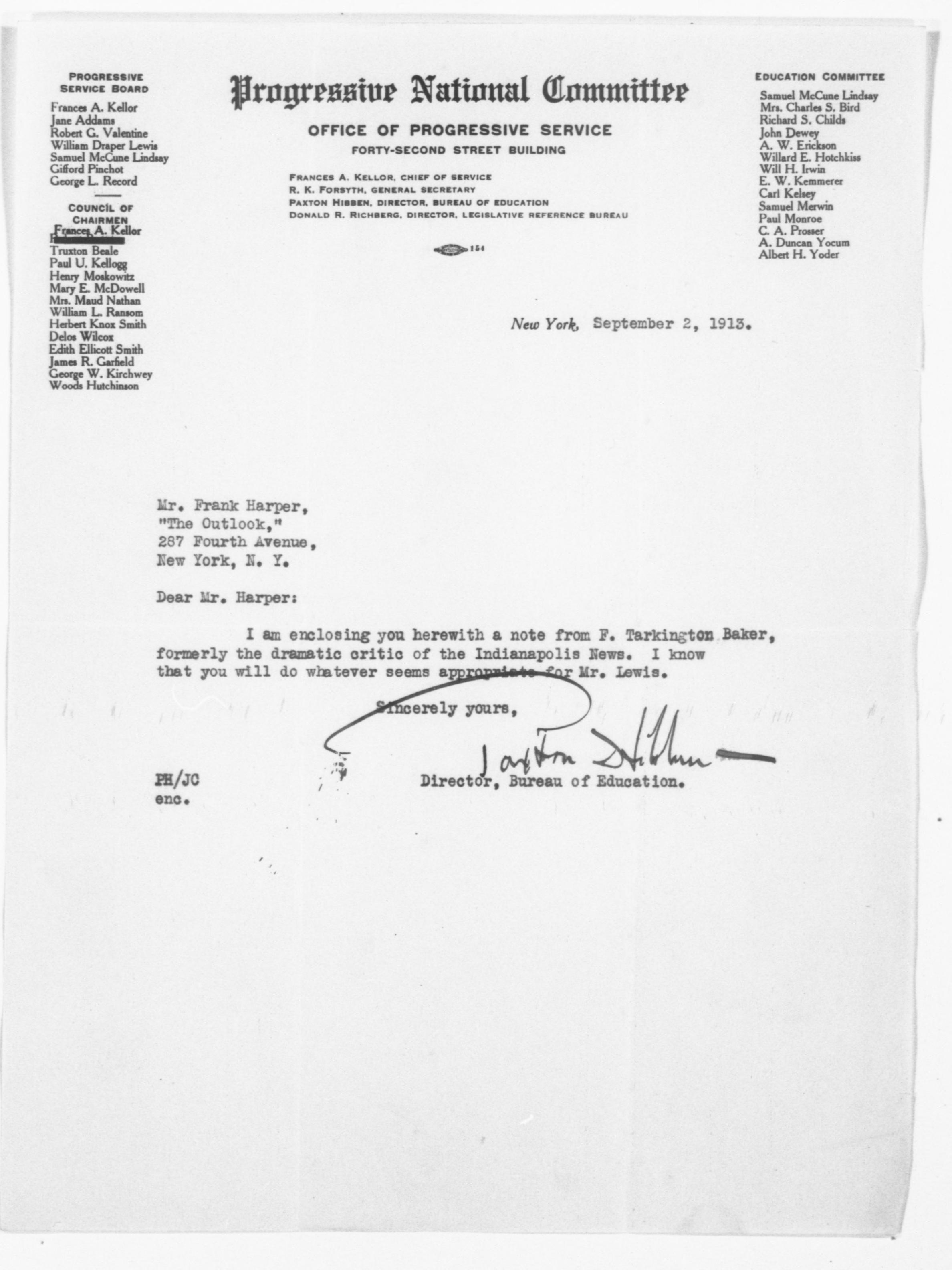 Scanned image of the current content page