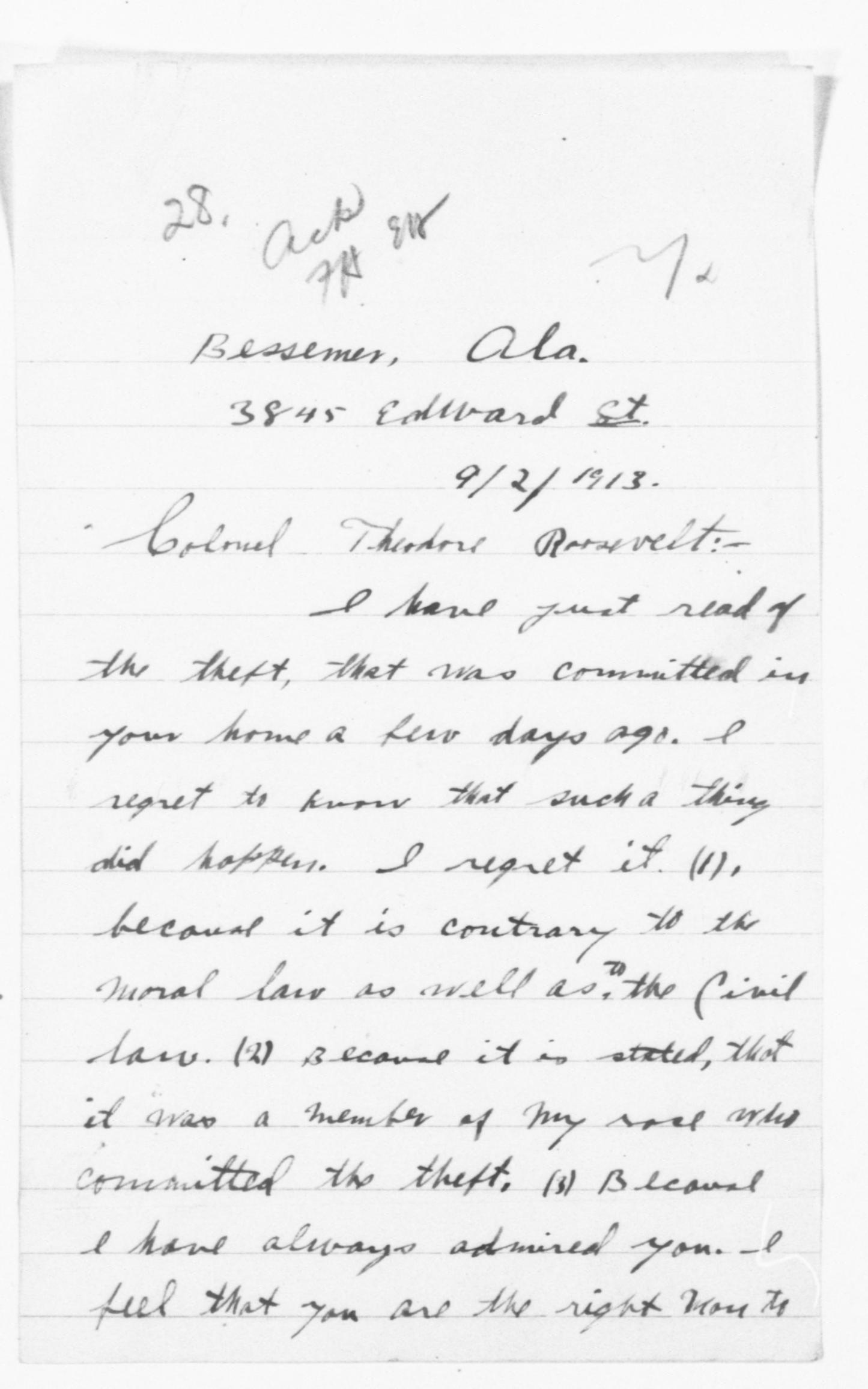 Scanned image of the current content page