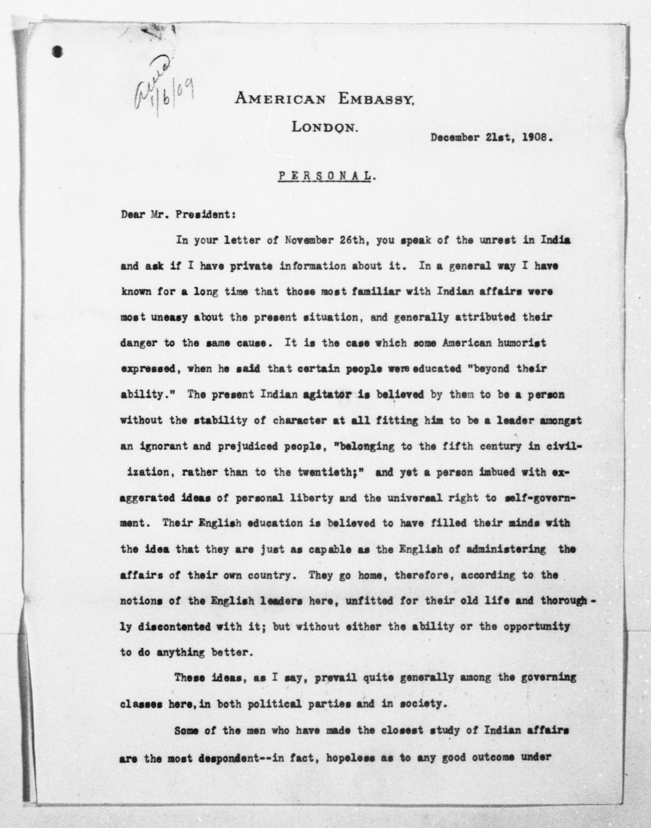 Scanned image of the current content page