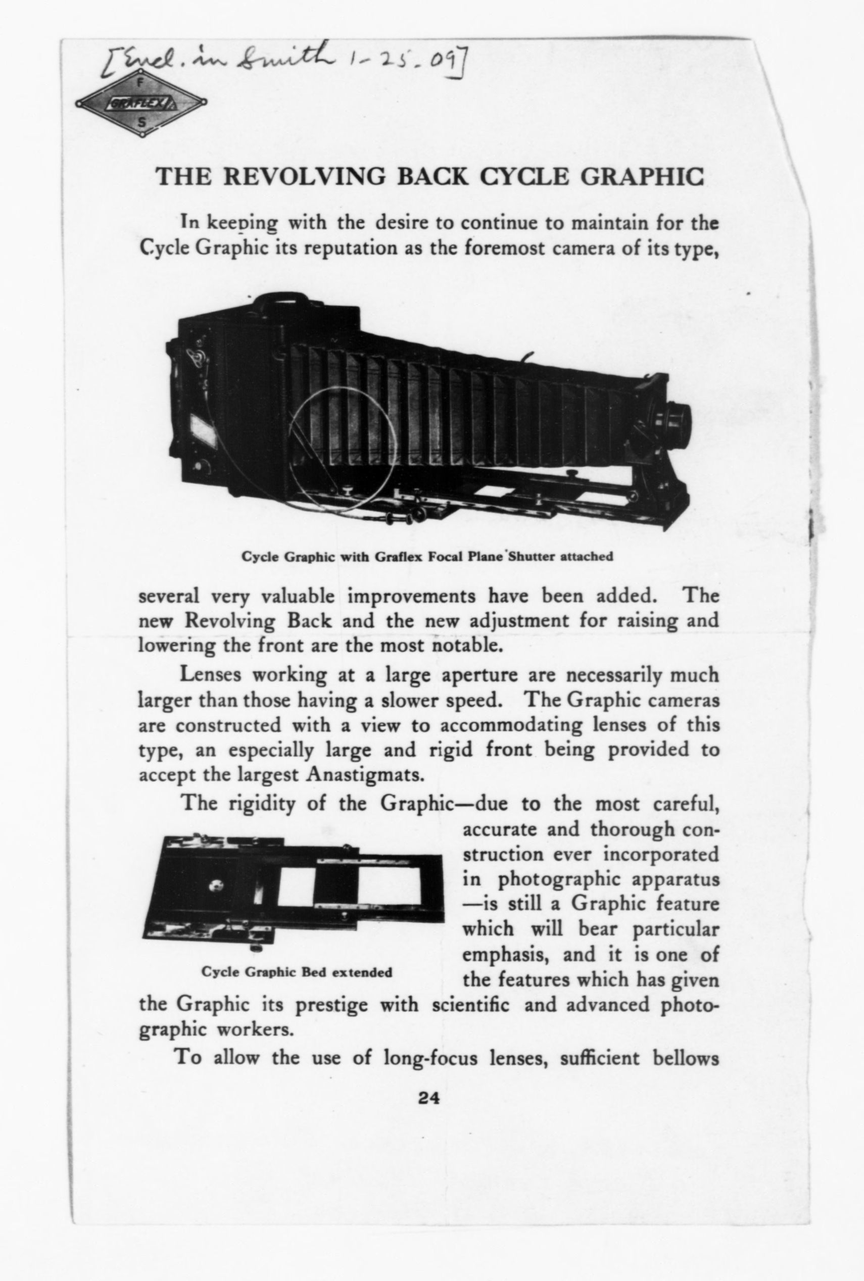 Scanned image of the current content page