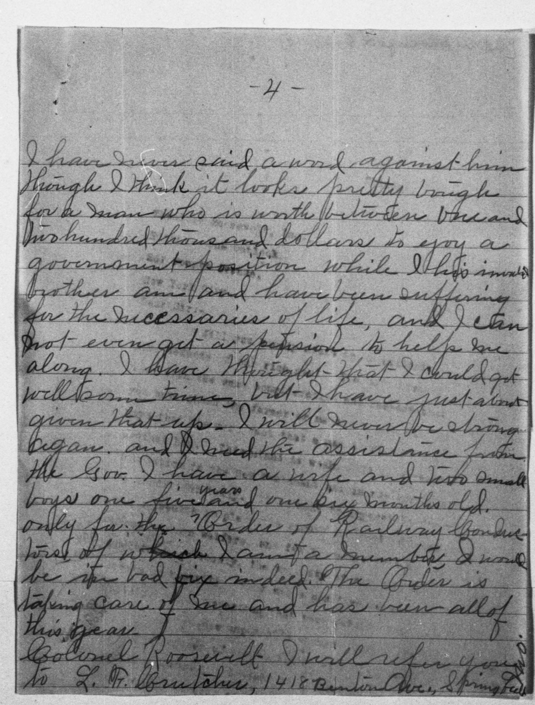 Scanned image of the current content page