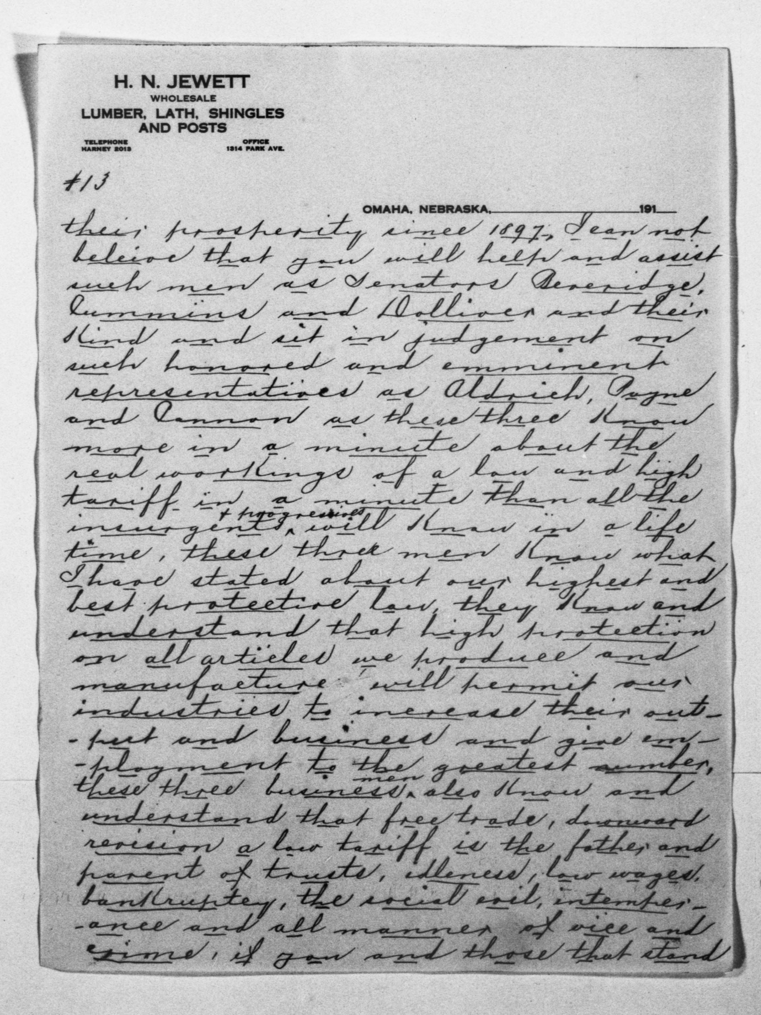 Scanned image of the current content page