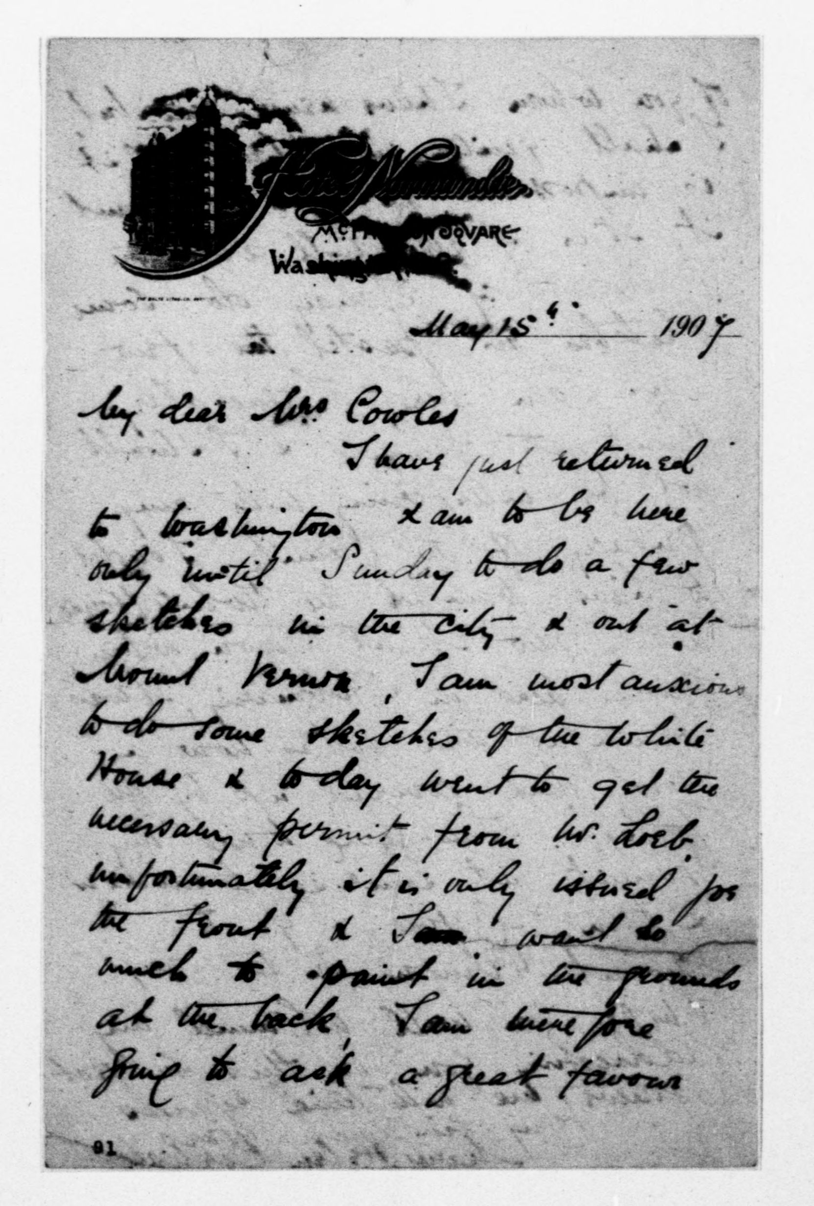 Scanned image of the current content page