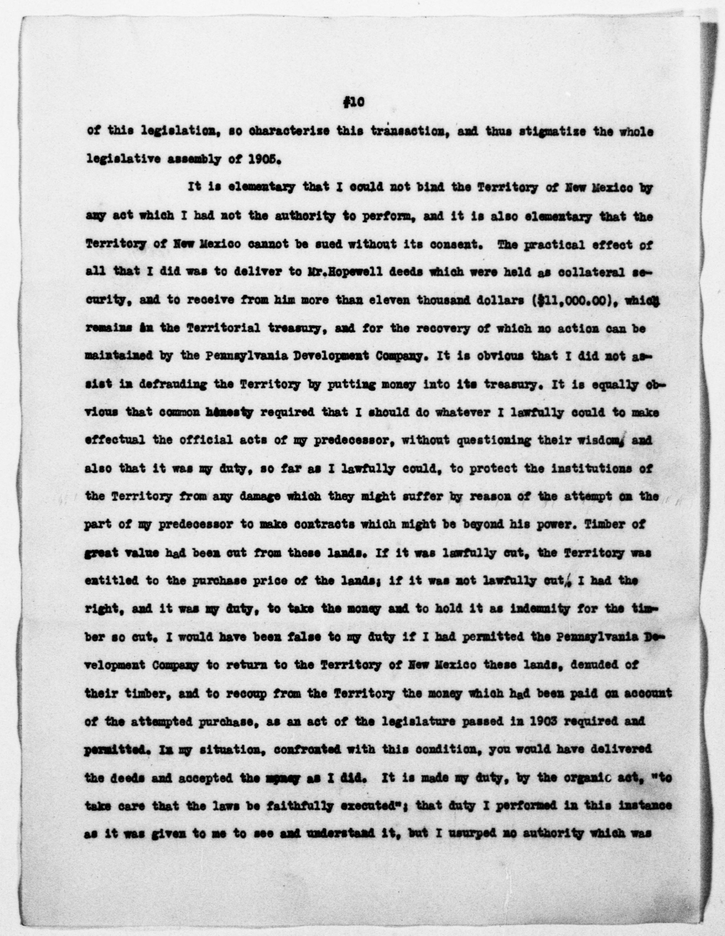 Scanned image of the current content page