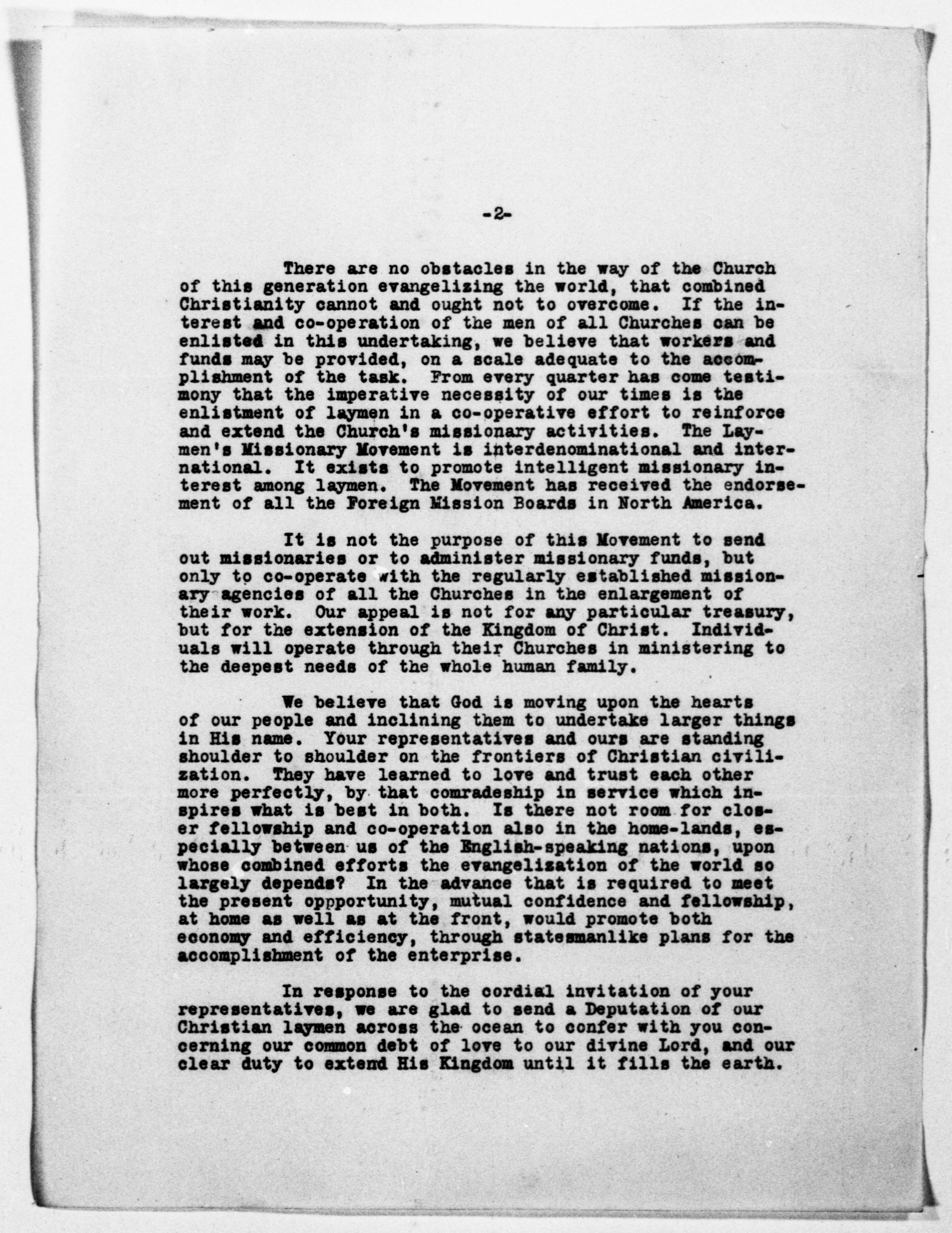 Scanned image of the current content page