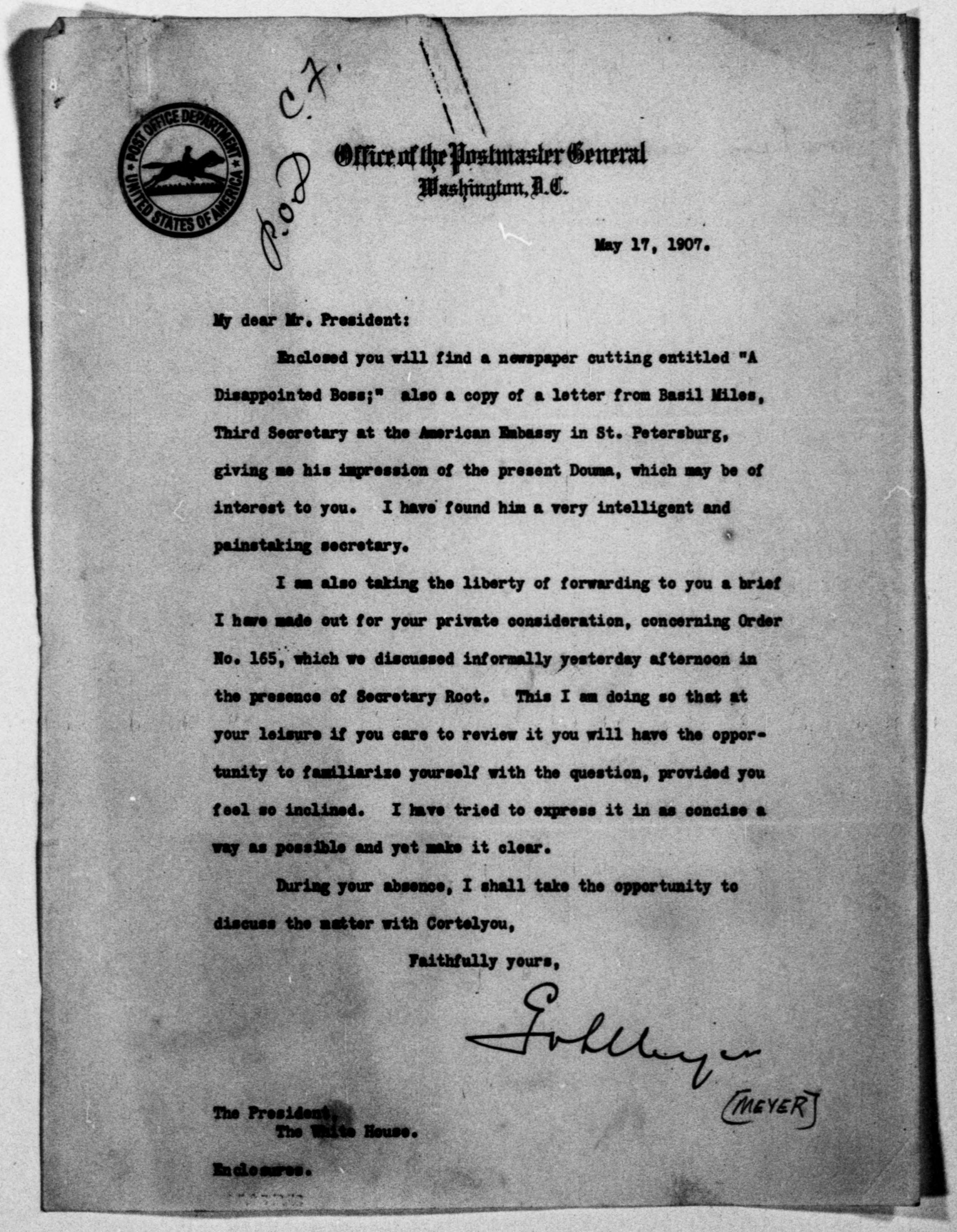 Scanned image of the current content page