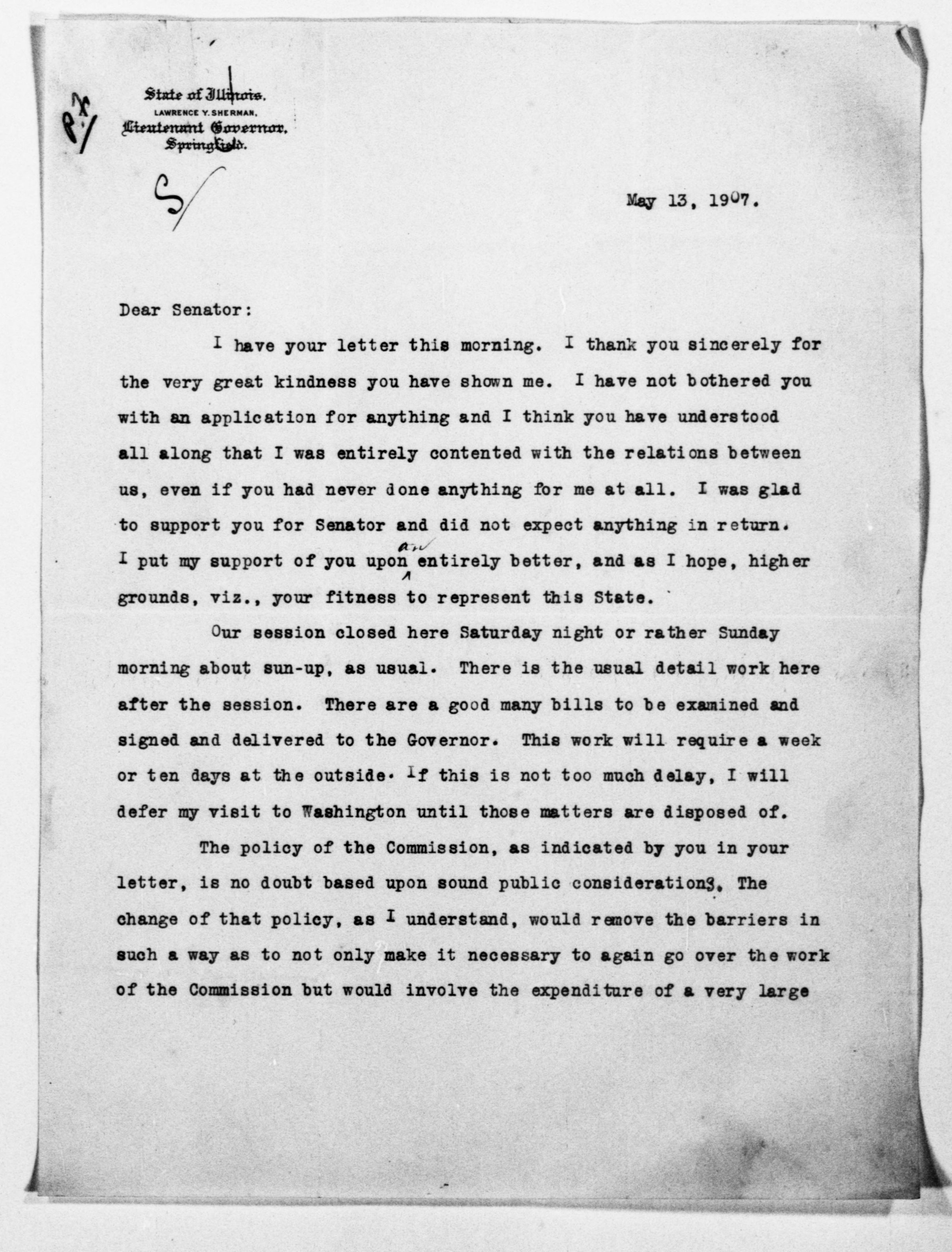 Scanned image of the current content page