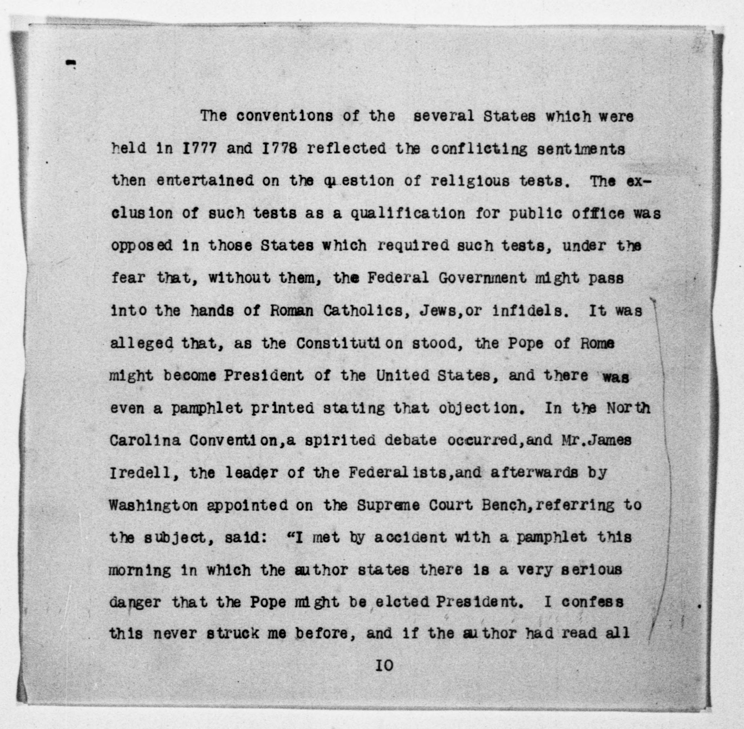 Scanned image of the current content page