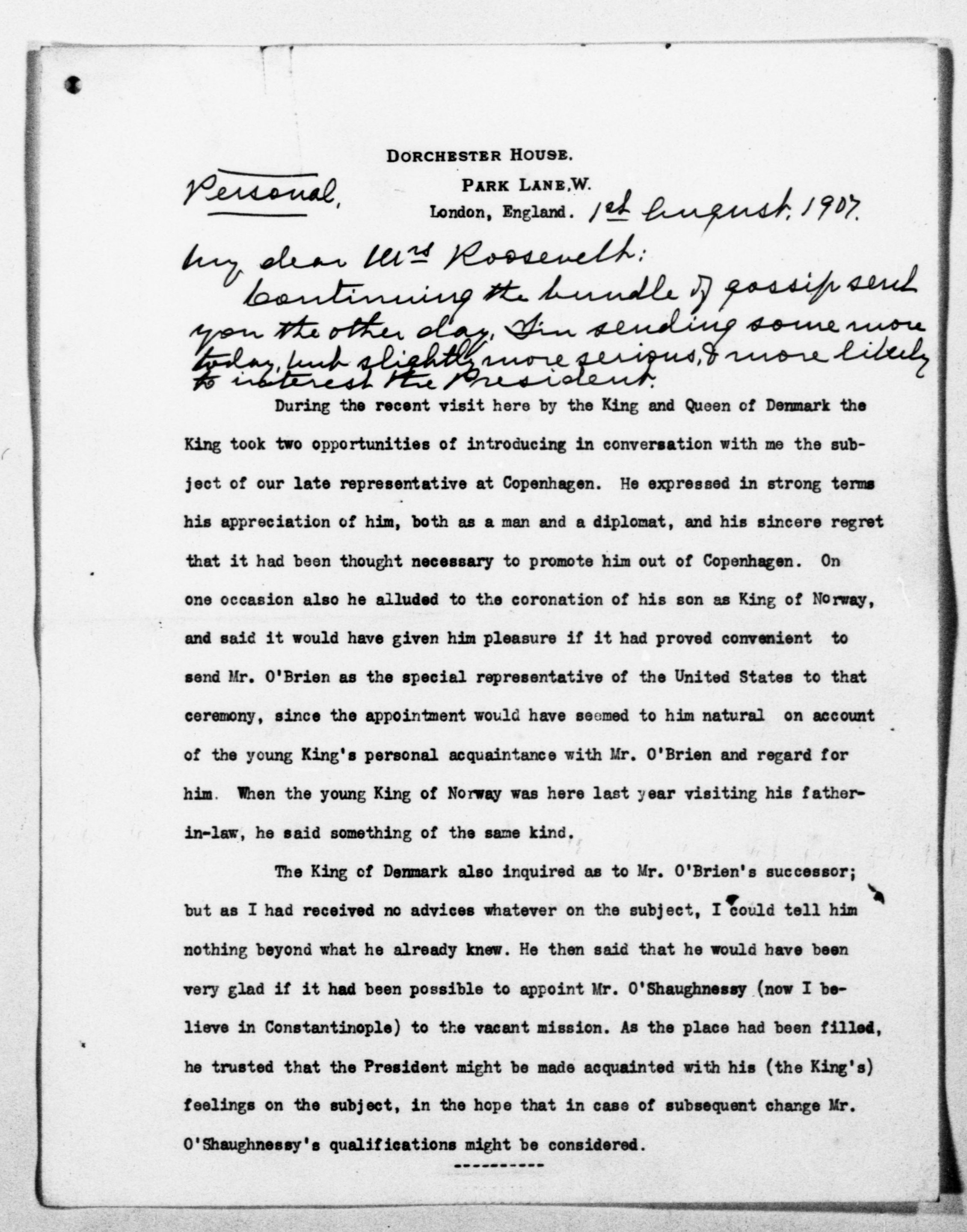 Scanned image of the current content page