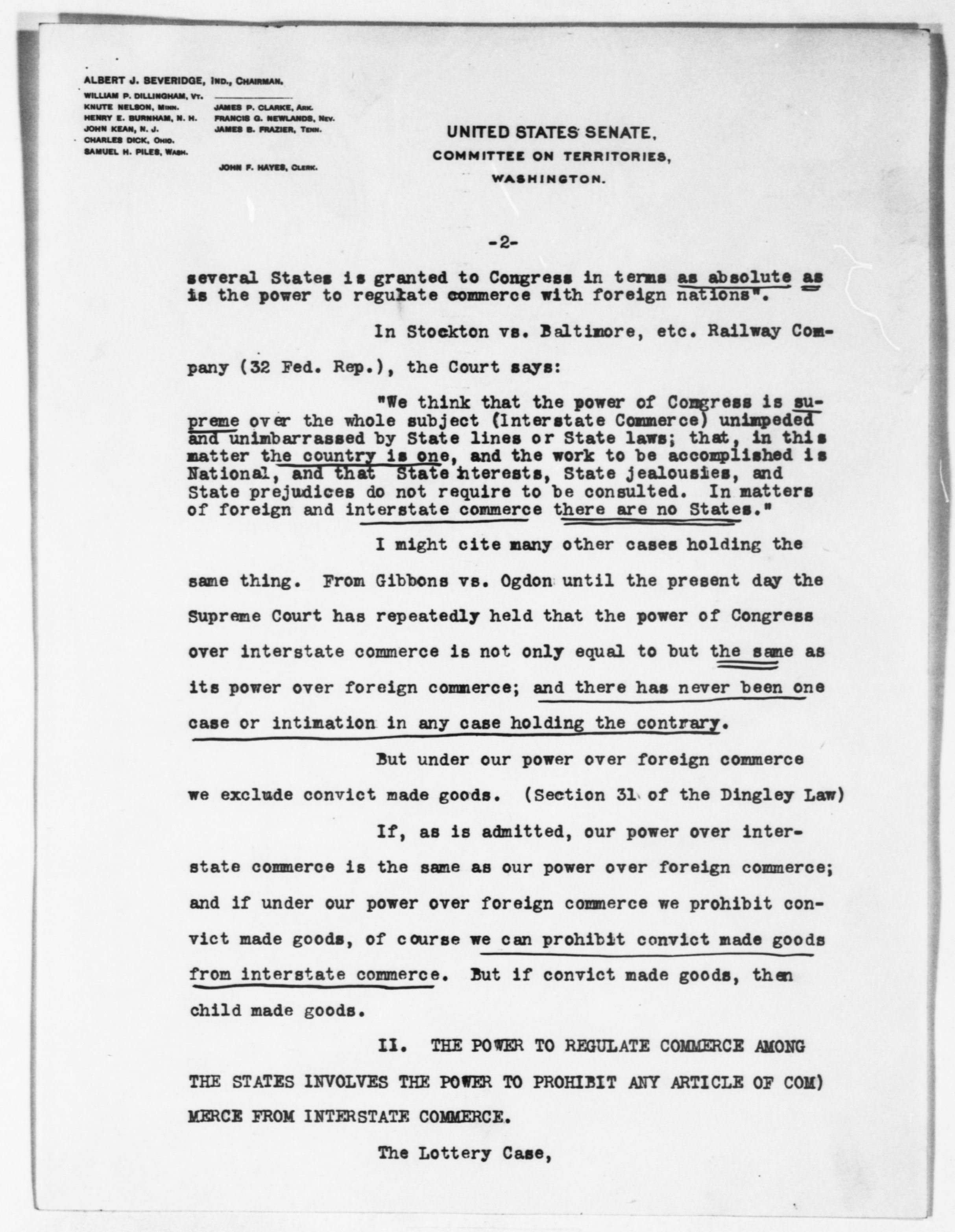 Scanned image of the current content page