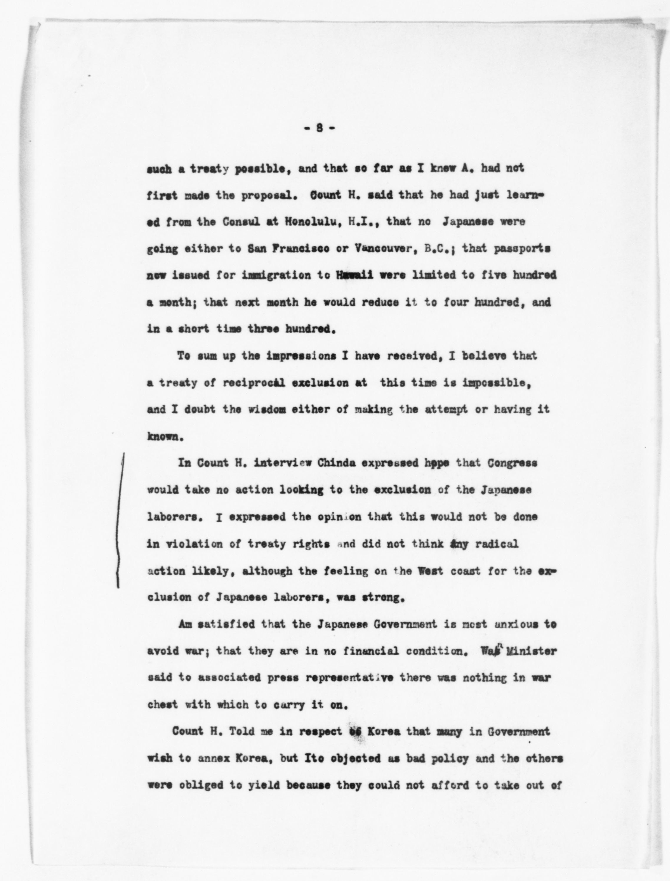 Scanned image of the current content page