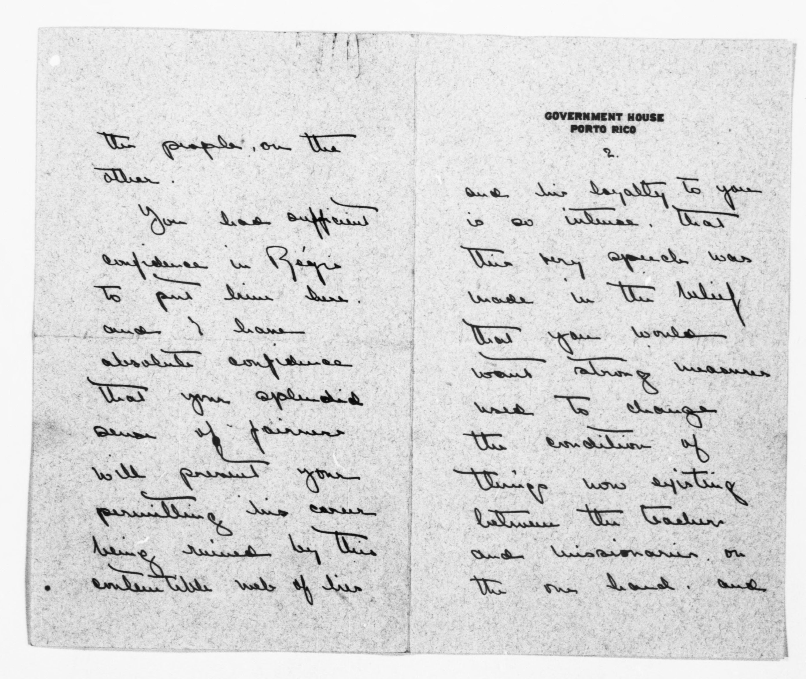Scanned image of the current content page