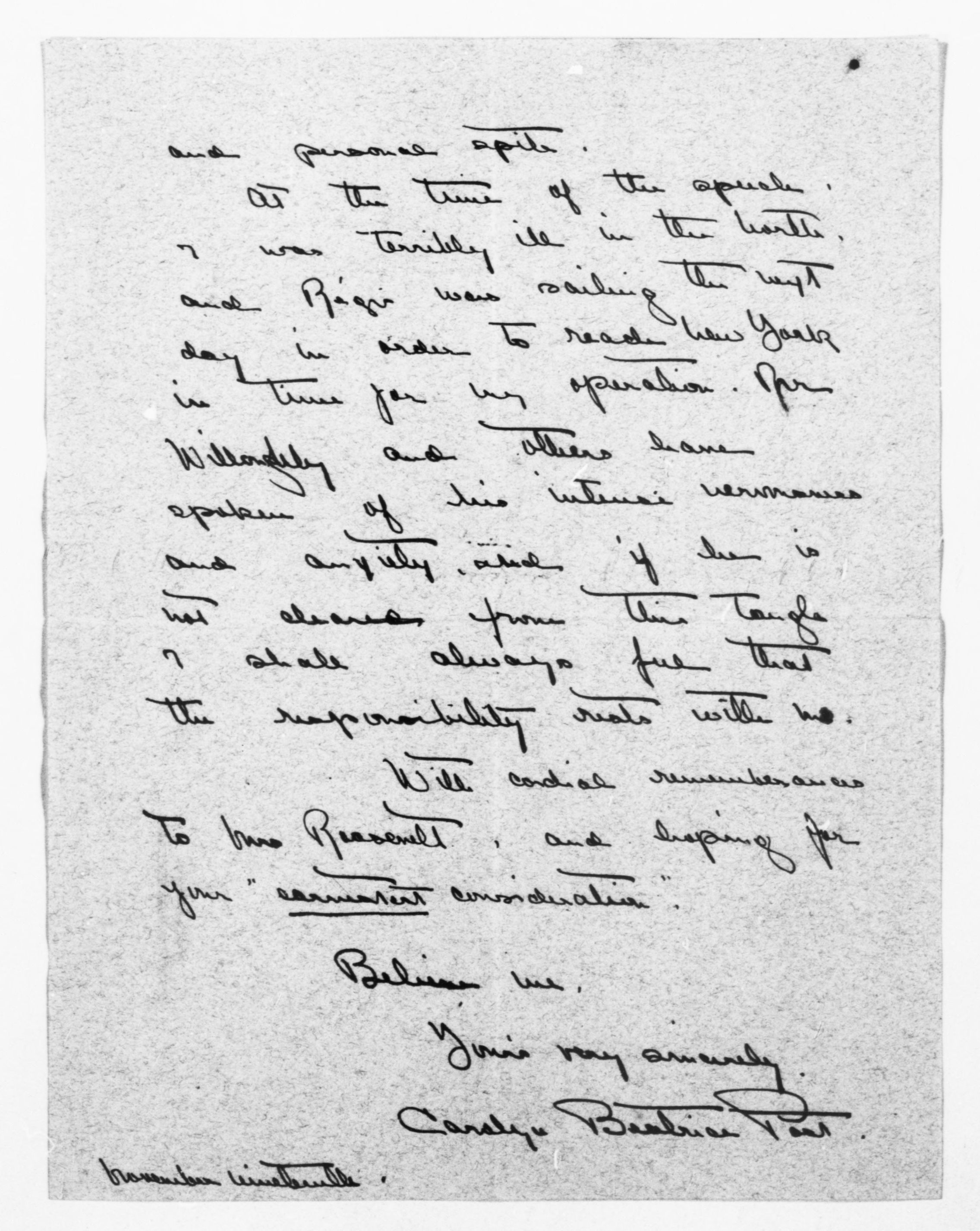 Scanned image of the current content page