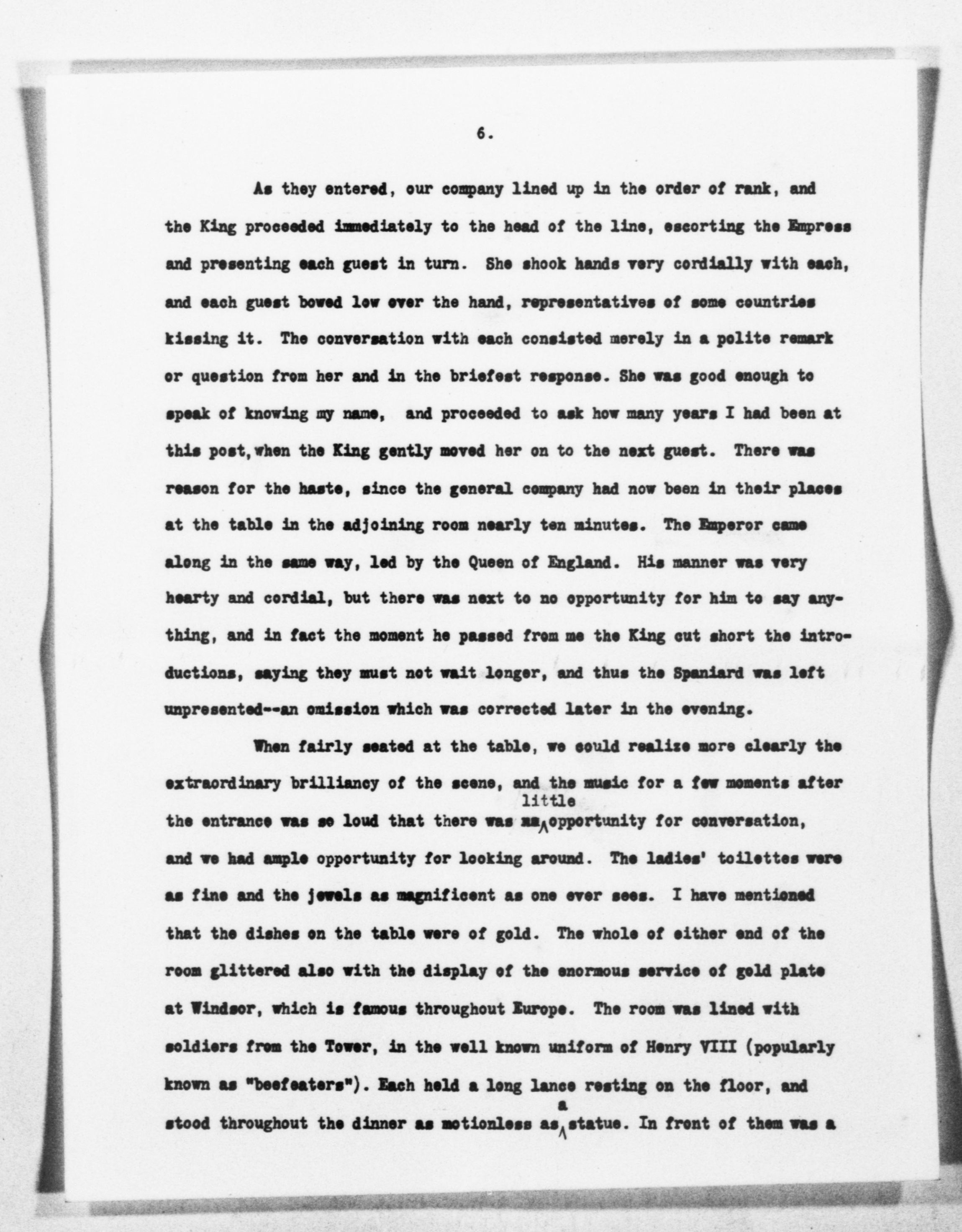 Scanned image of the current content page