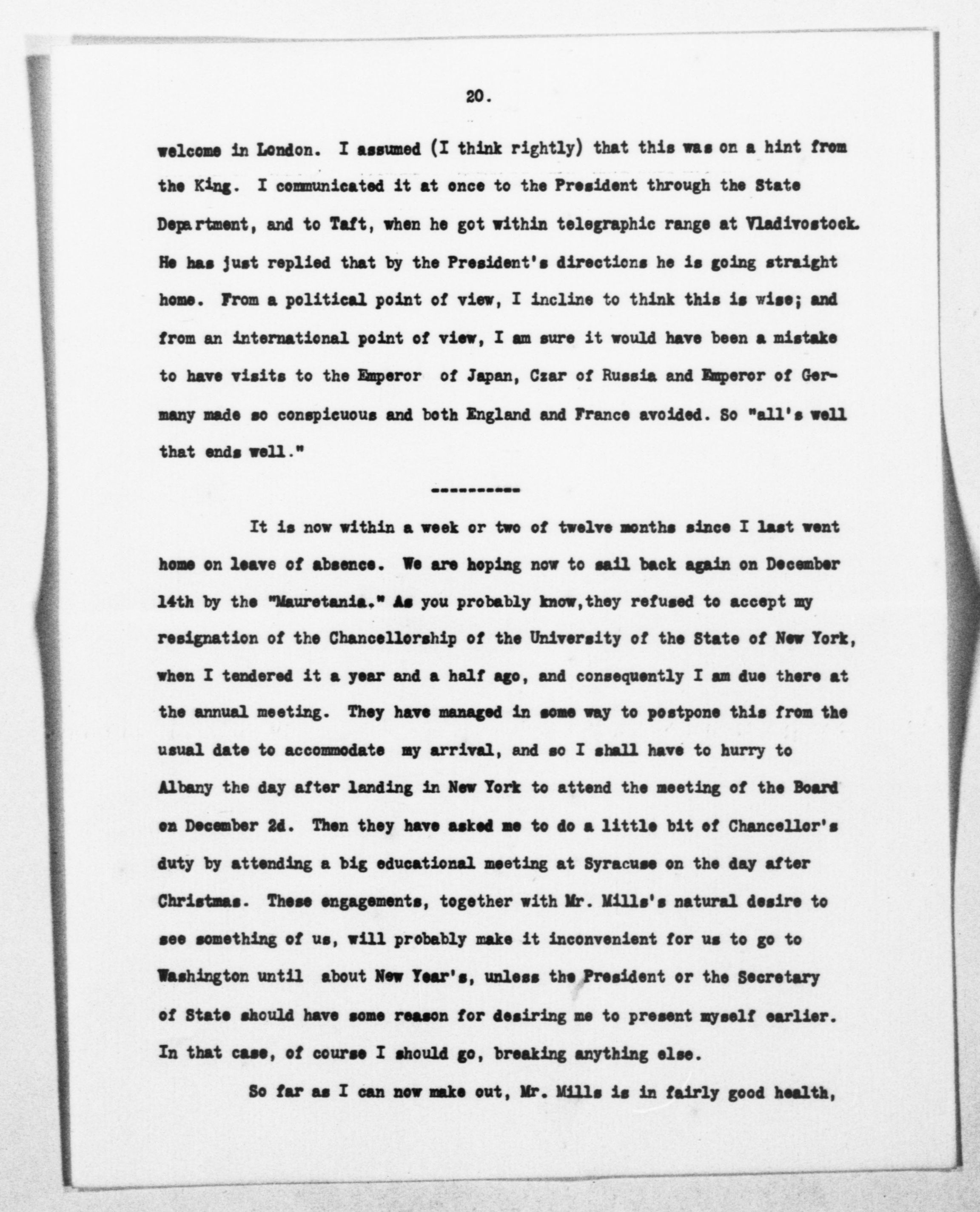 Scanned image of the current content page