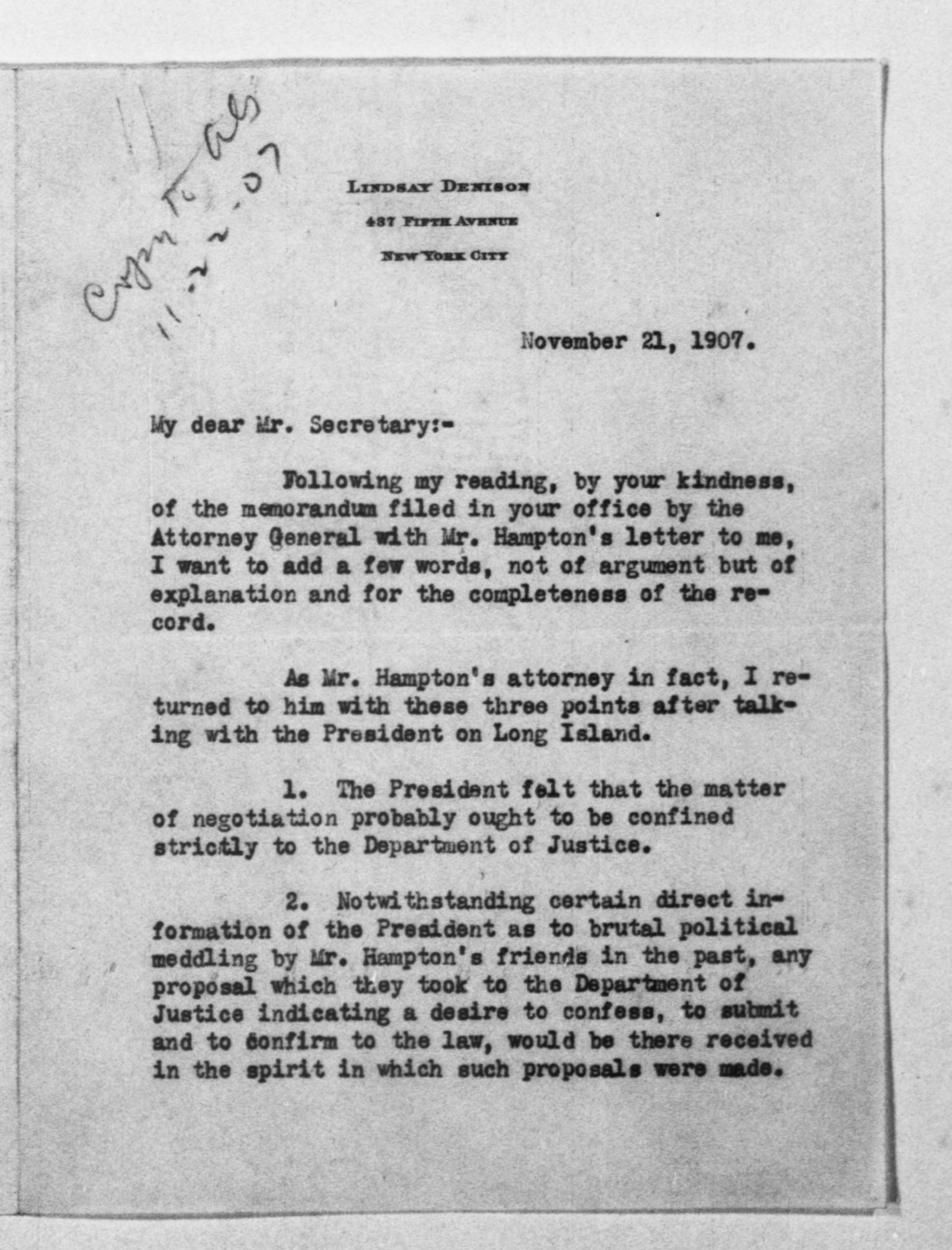 Scanned image of the current content page