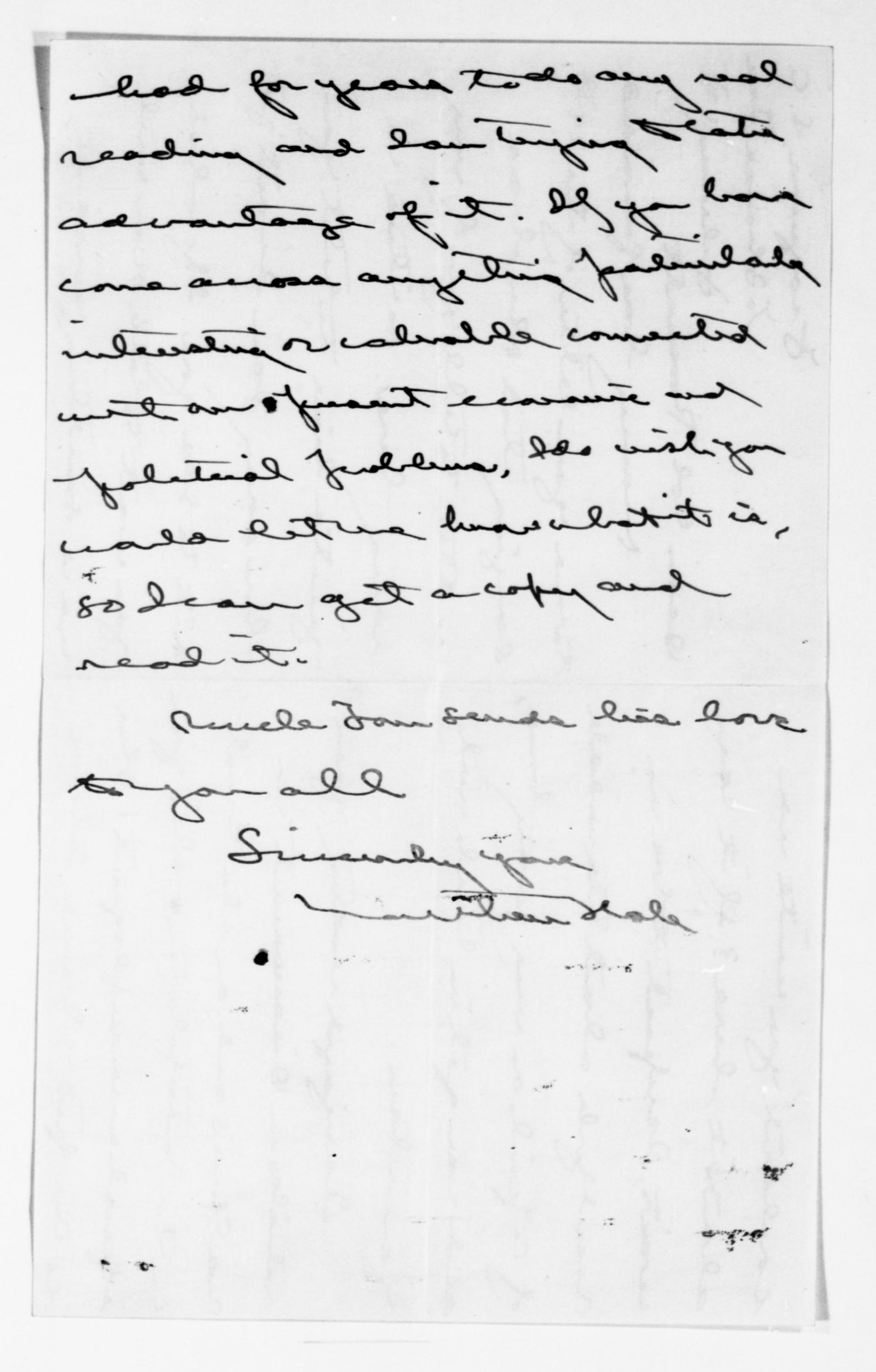 Scanned image of the current content page