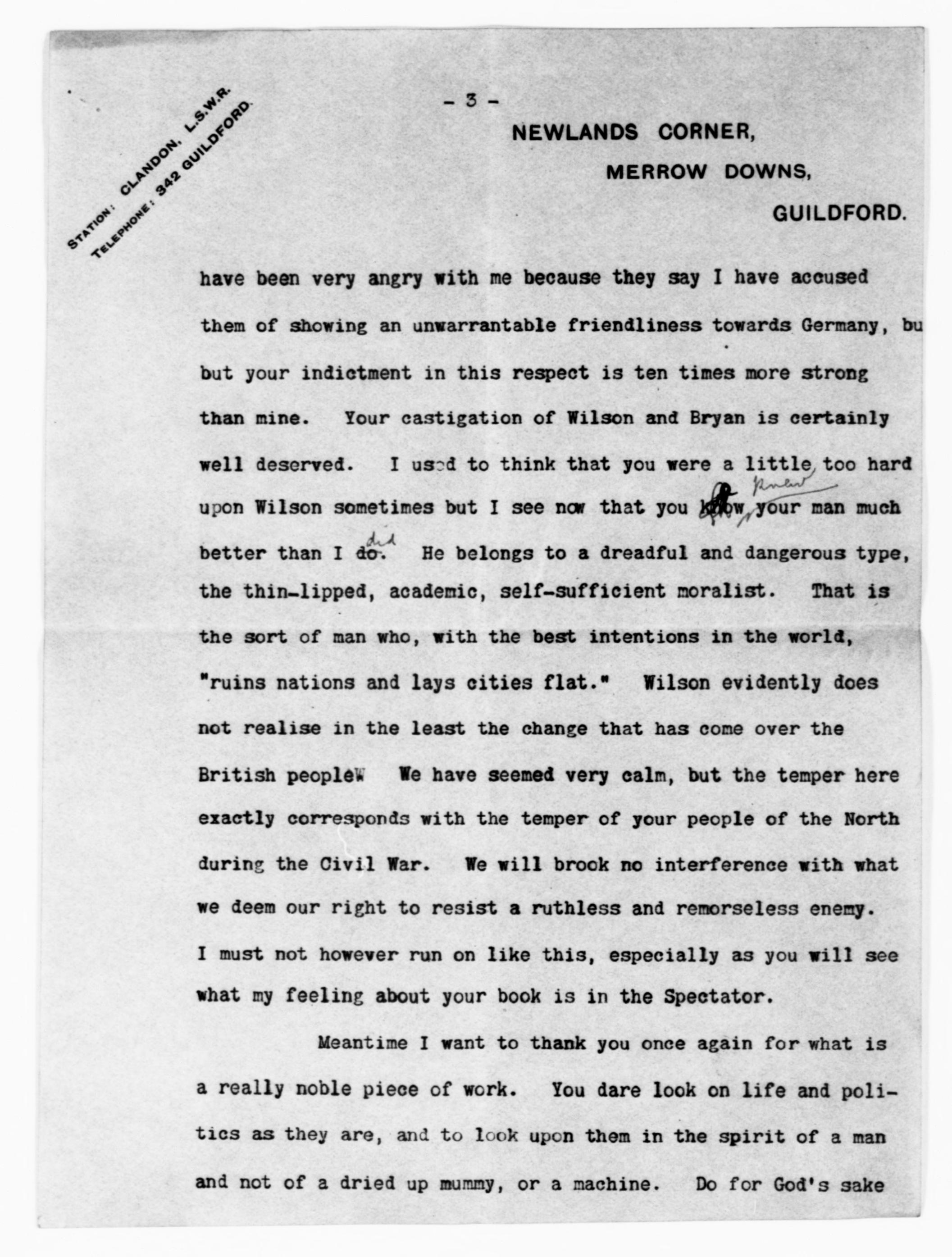 Scanned image of the current content page